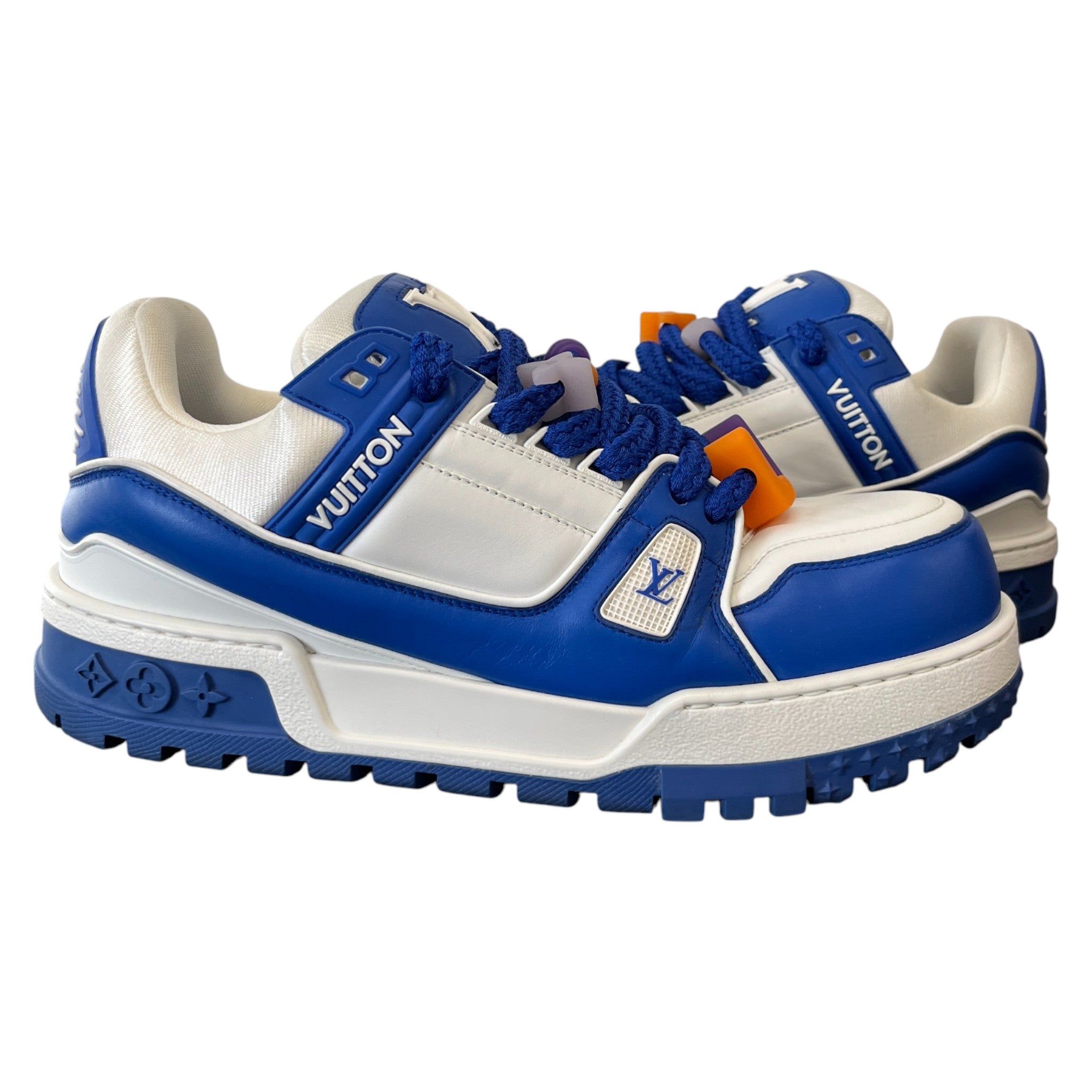 Men's Lv Maxi Low Trainers Blue Size EU 43 / UK 9