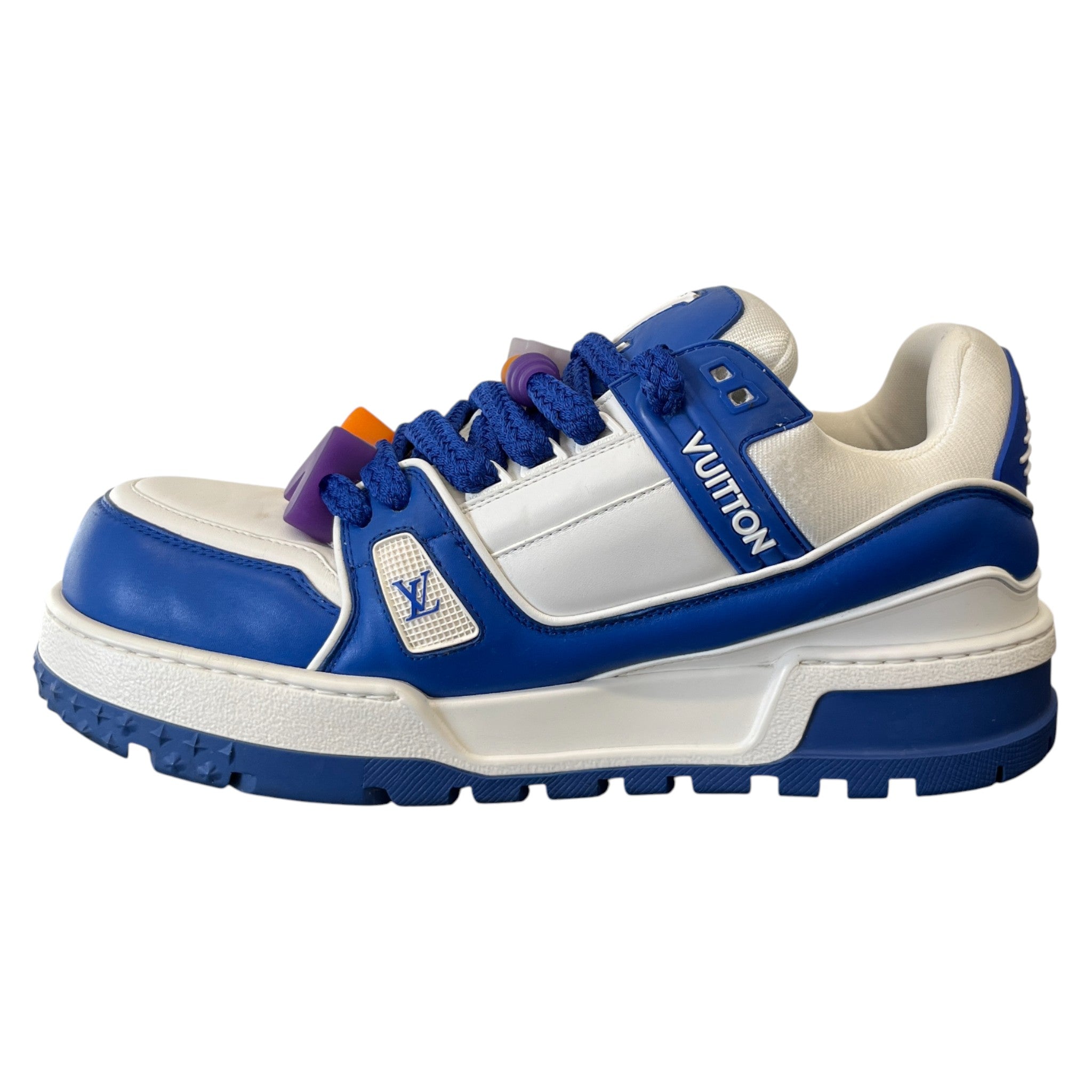 Men's Lv Maxi Low Trainers Blue Size EU 43 / UK 9