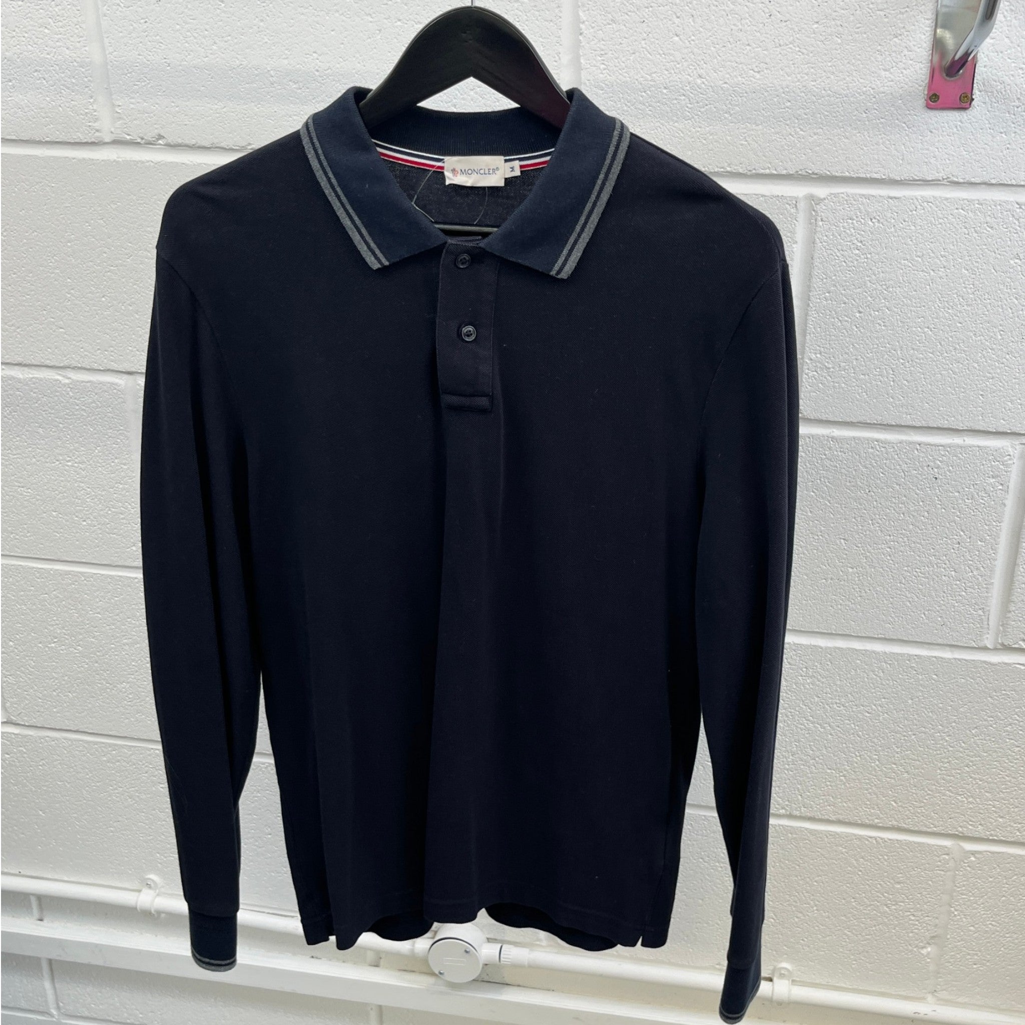 Men's Maglia Polo Shirt Black Size M
