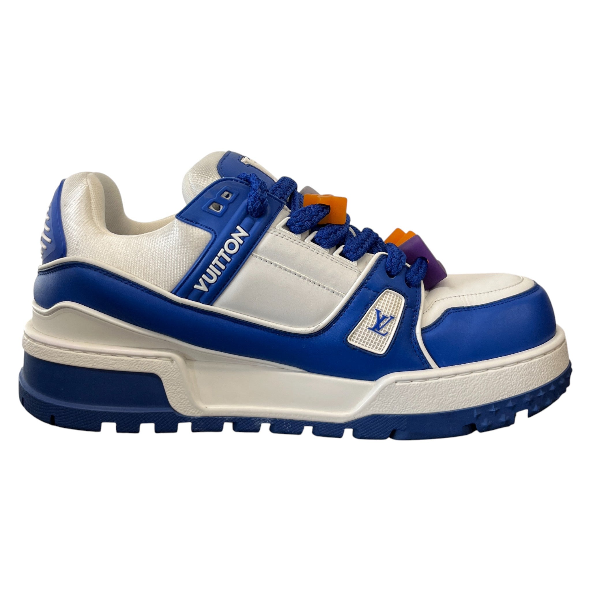 Men's Lv Maxi Low Trainers Blue Size EU 43 / UK 9