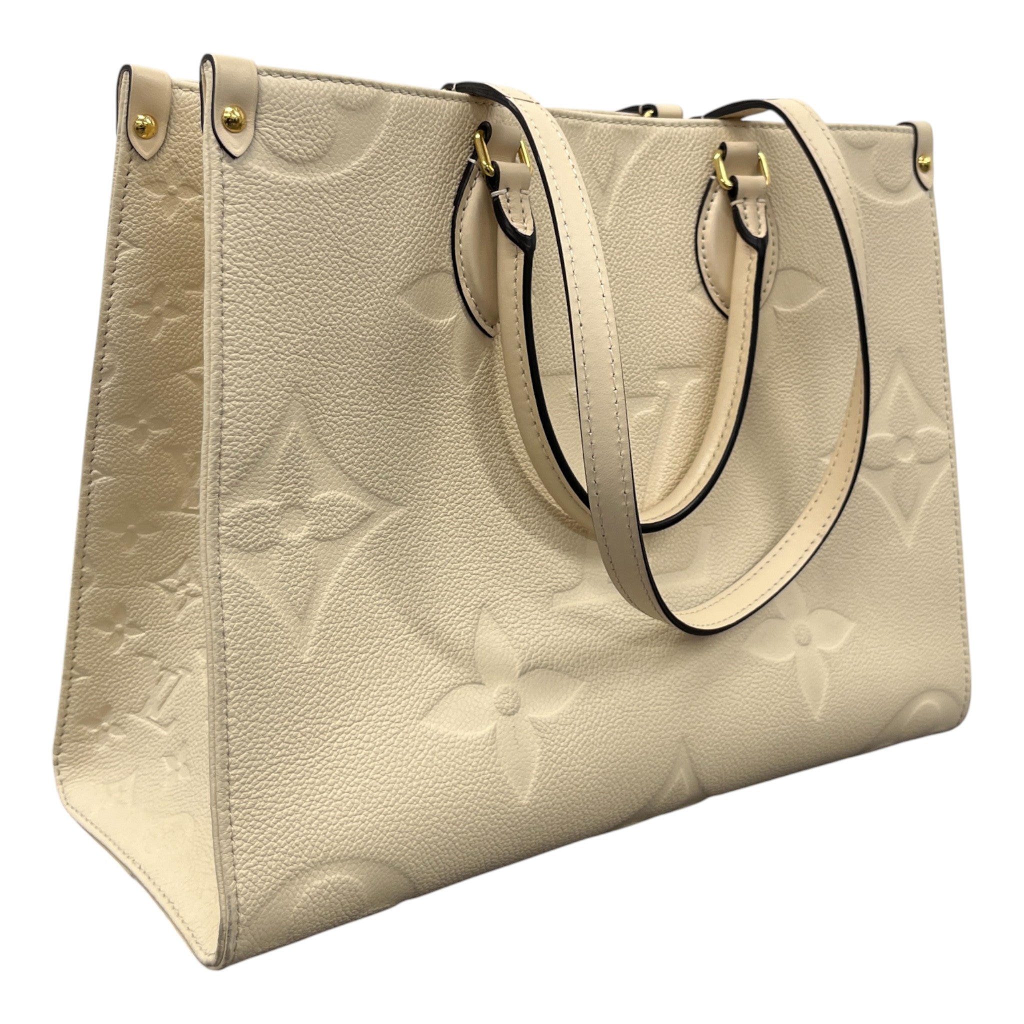 Women's Monogram Onthego Mm Handbag Cream