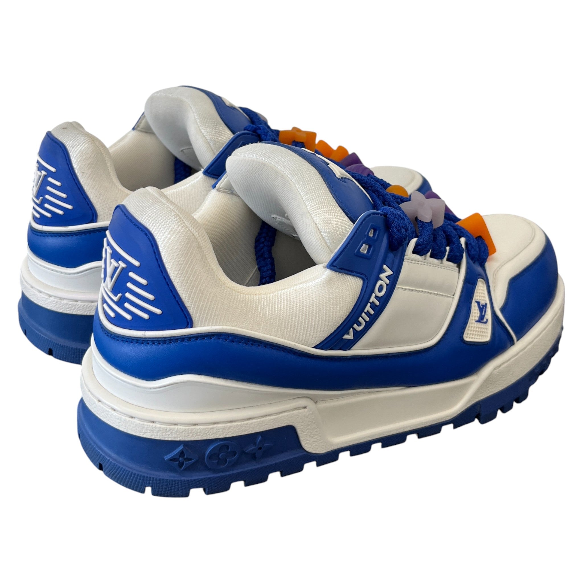 Men's Lv Maxi Low Trainers Blue Size EU 43 / UK 9