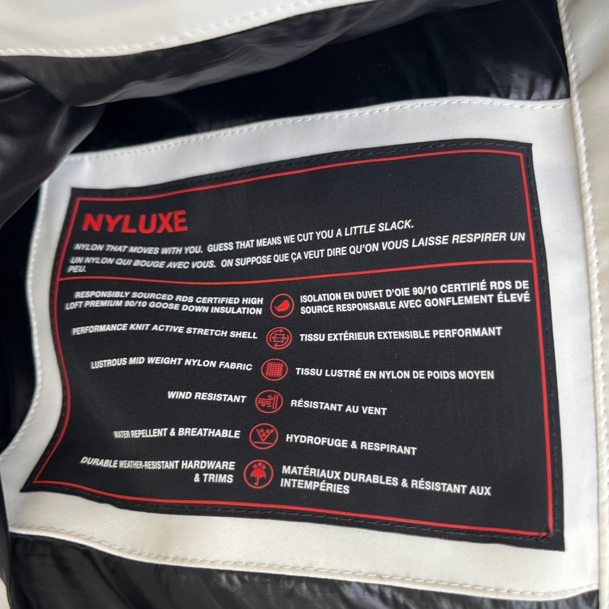 Men's Percival Hooded Gilet White Size S