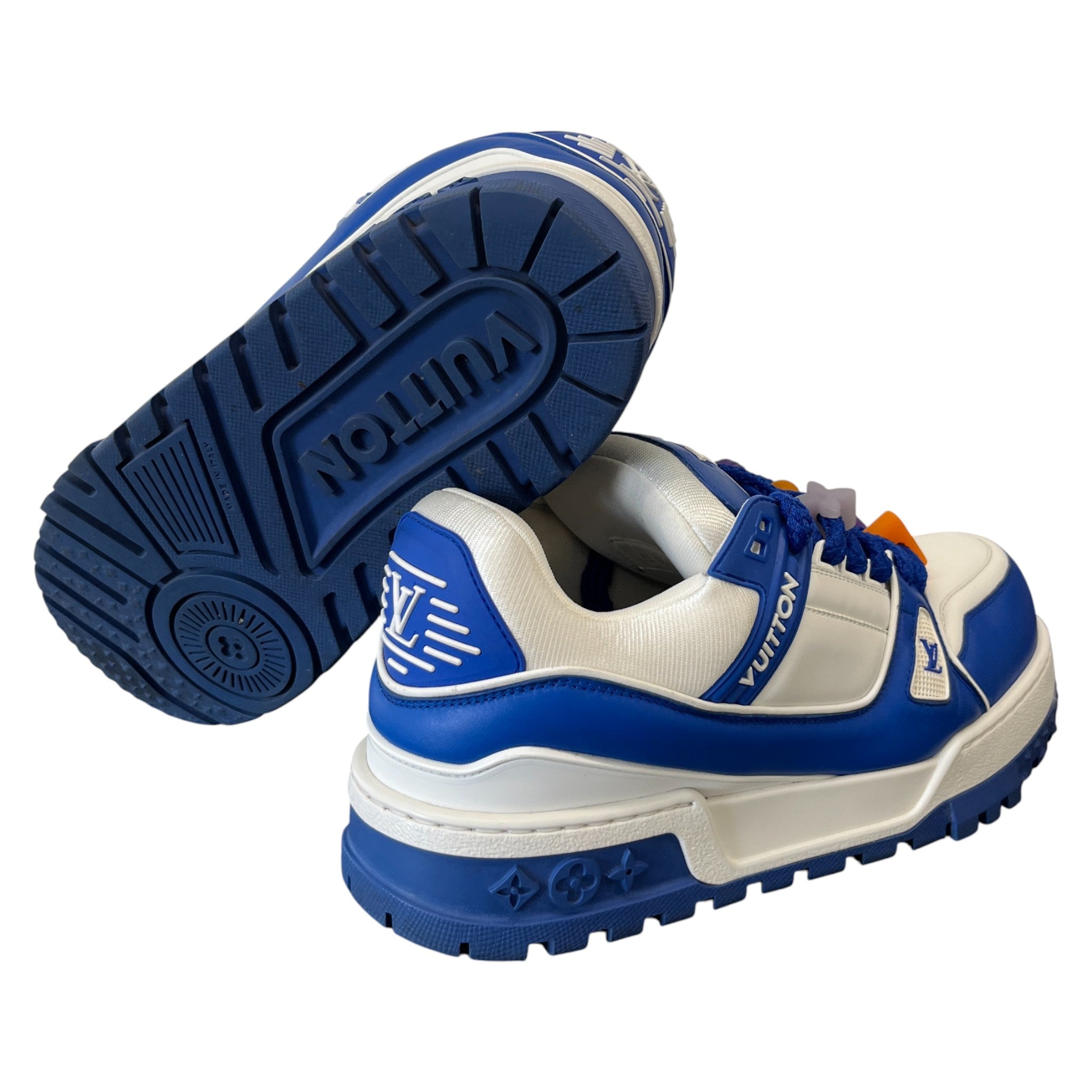 Men's Lv Maxi Low Trainers Blue Size EU 43 / UK 9