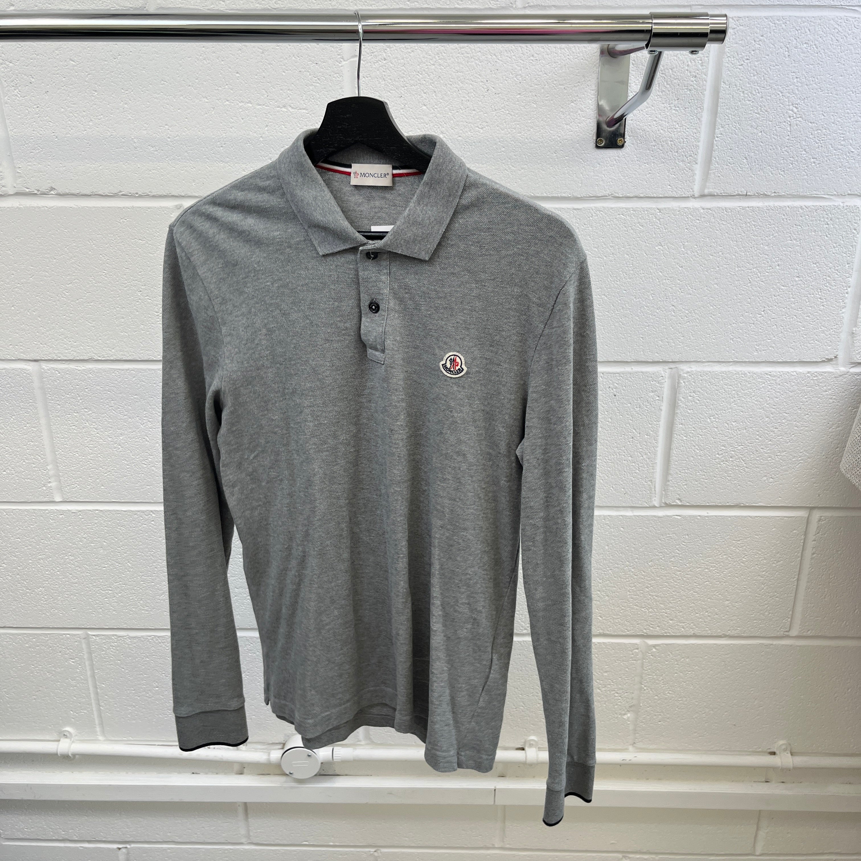 Men's Maglia Polo Shirt Grey Size M