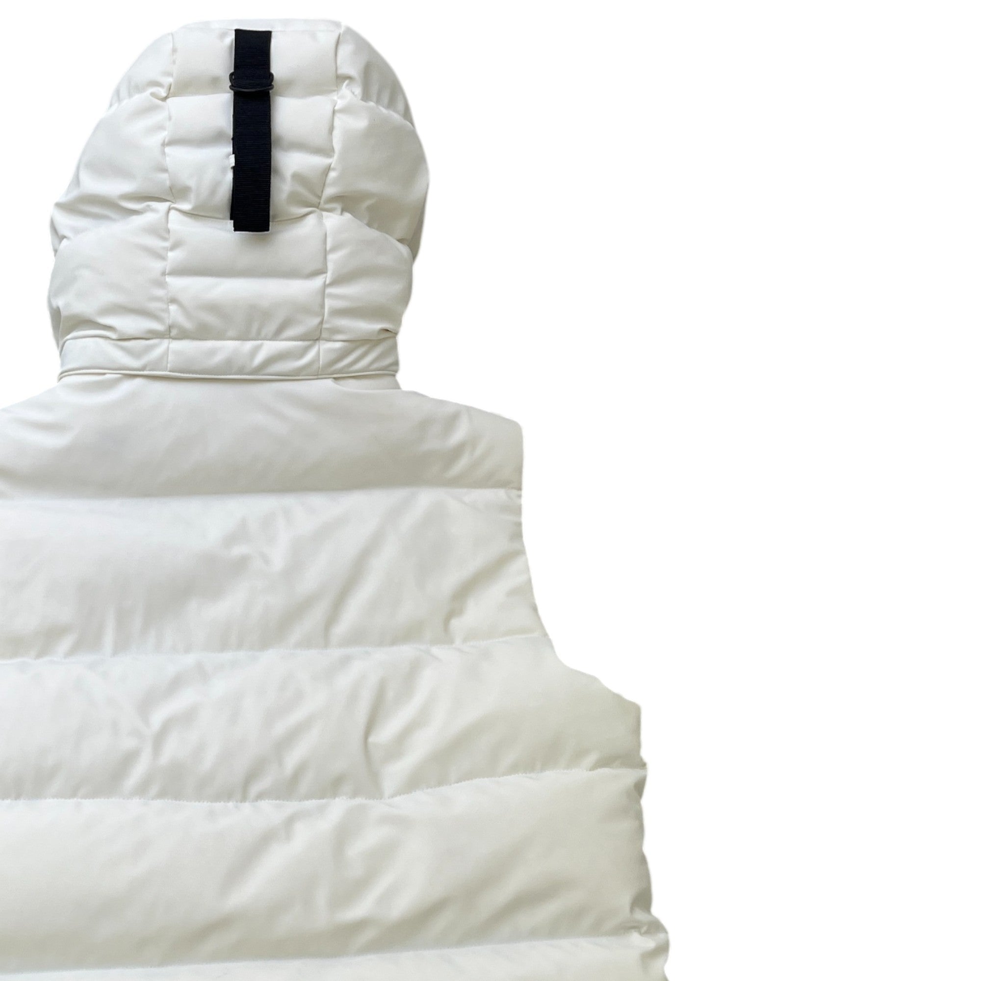 Men's Percival Hooded Gilet White Size S