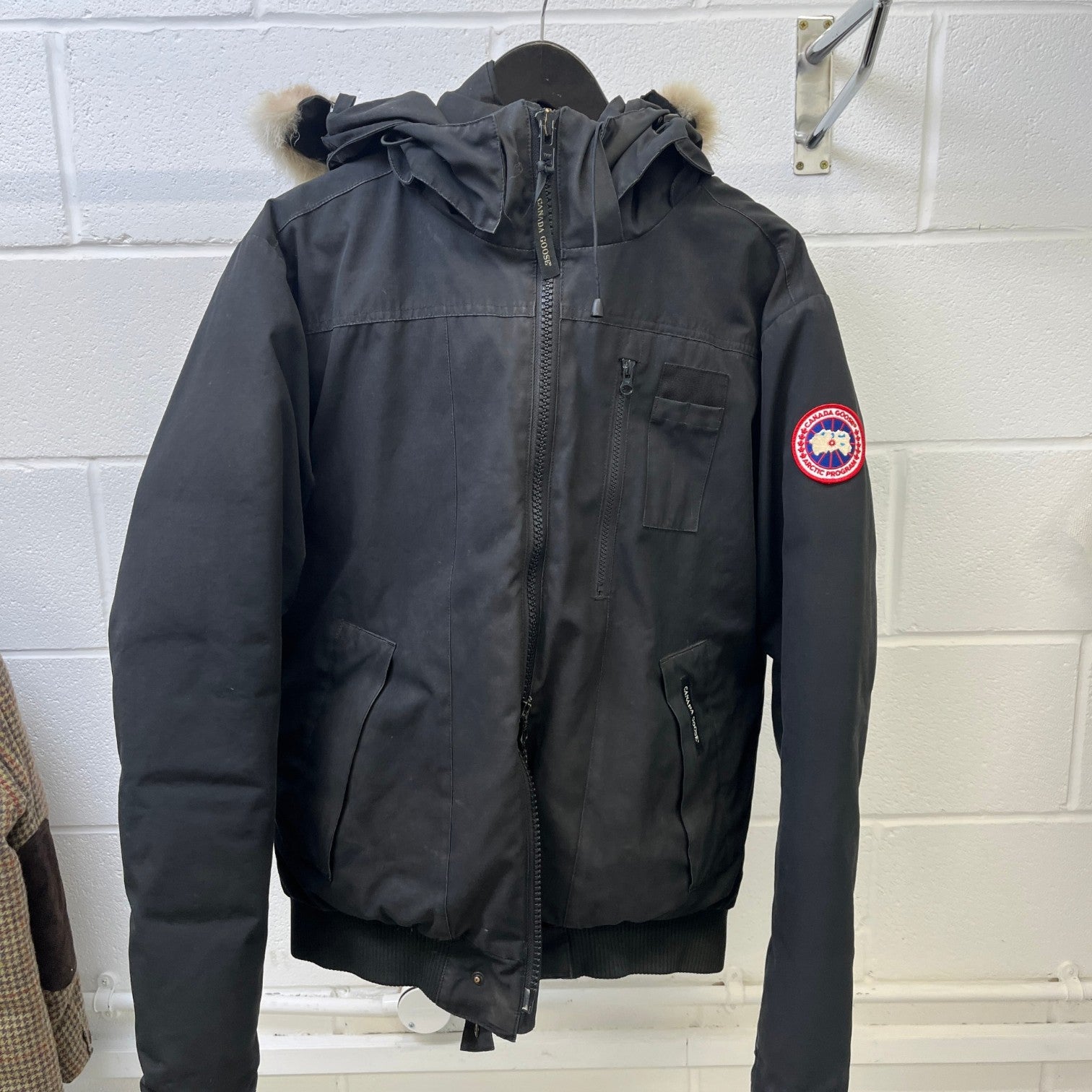 Men's Chilliwack Bomber Down Jacket Black Size L