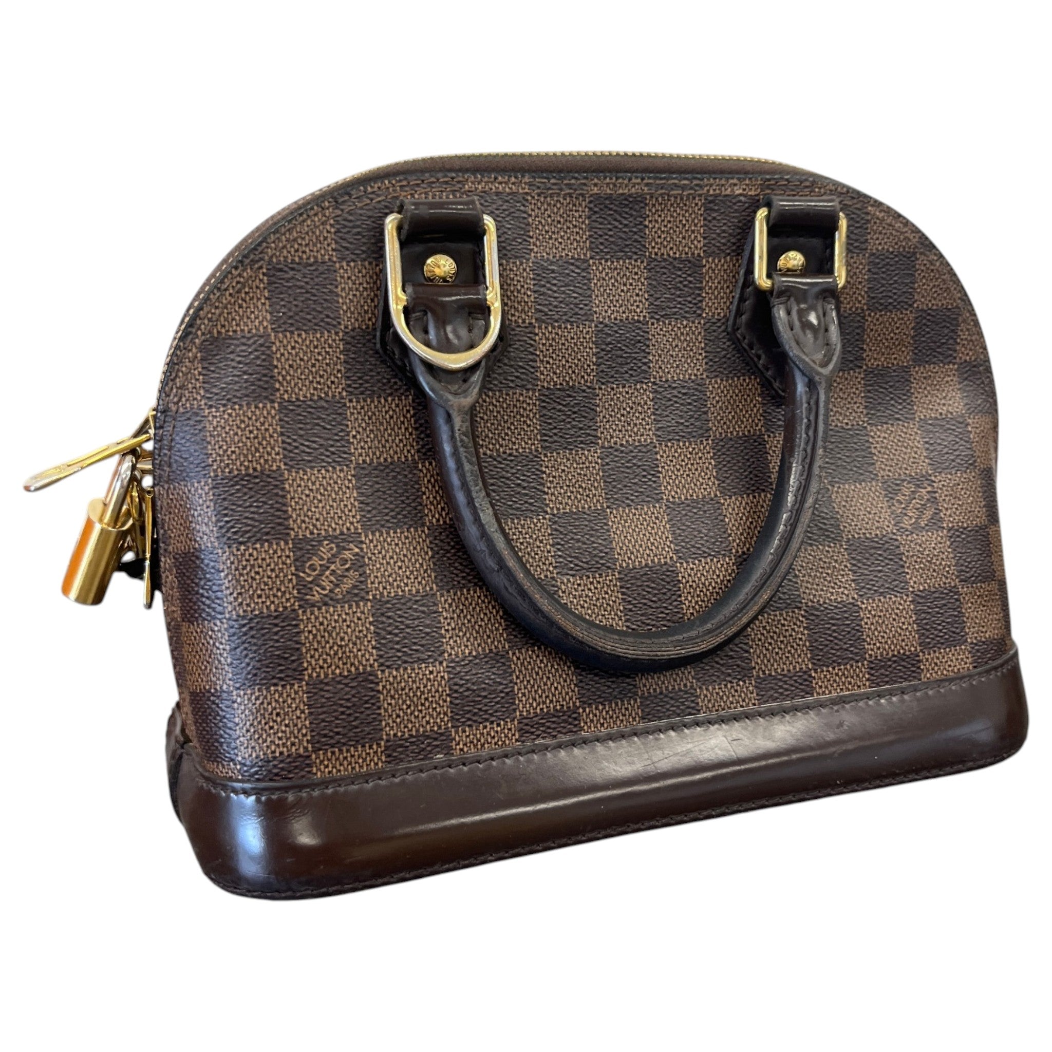 Women's Damier Ebene Alma Bb Bag Brown