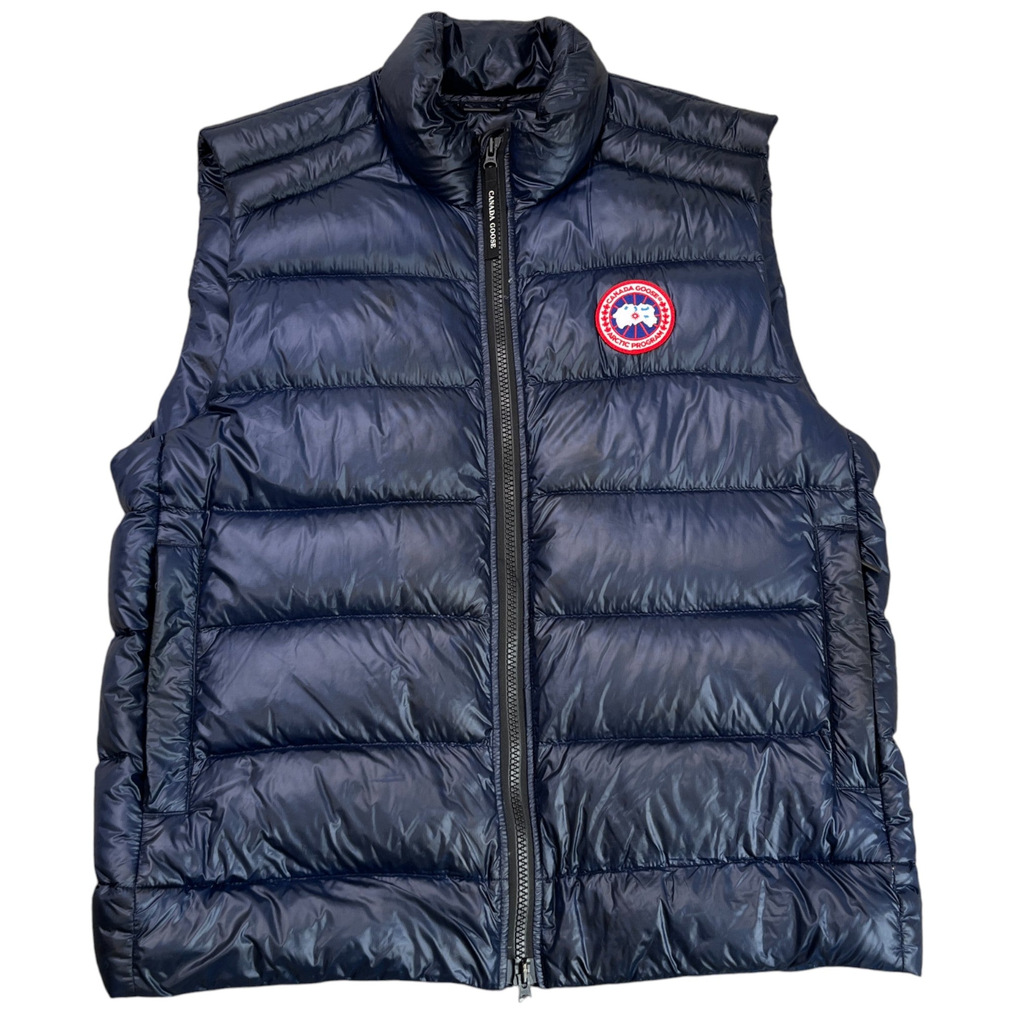 Men's Crofton Quilted Gilet Blue Size XL