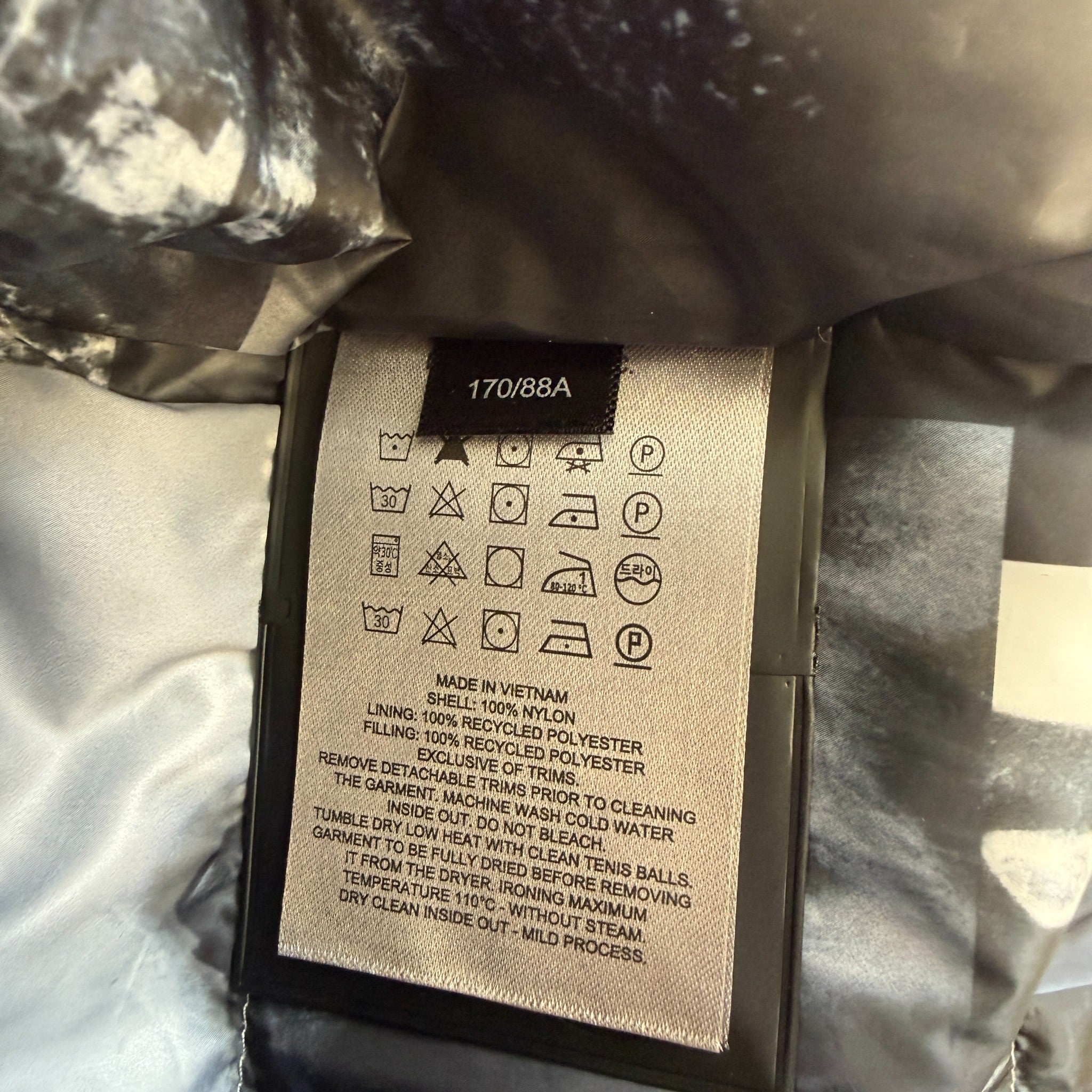 Men's Ash Jacket Black Size S