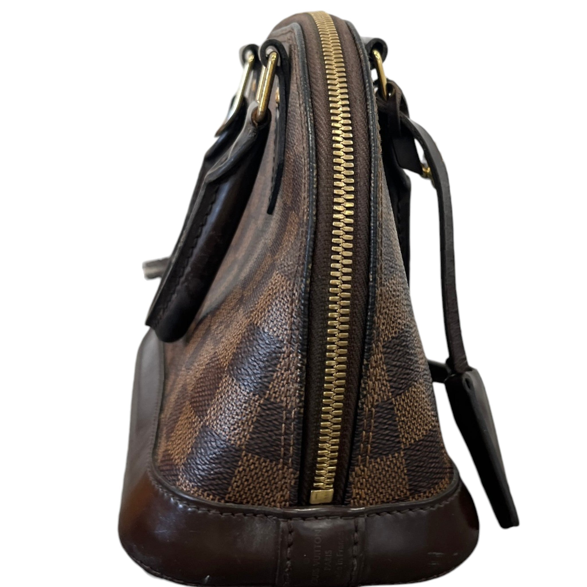 Women's Damier Ebene Alma Bb Bag Brown