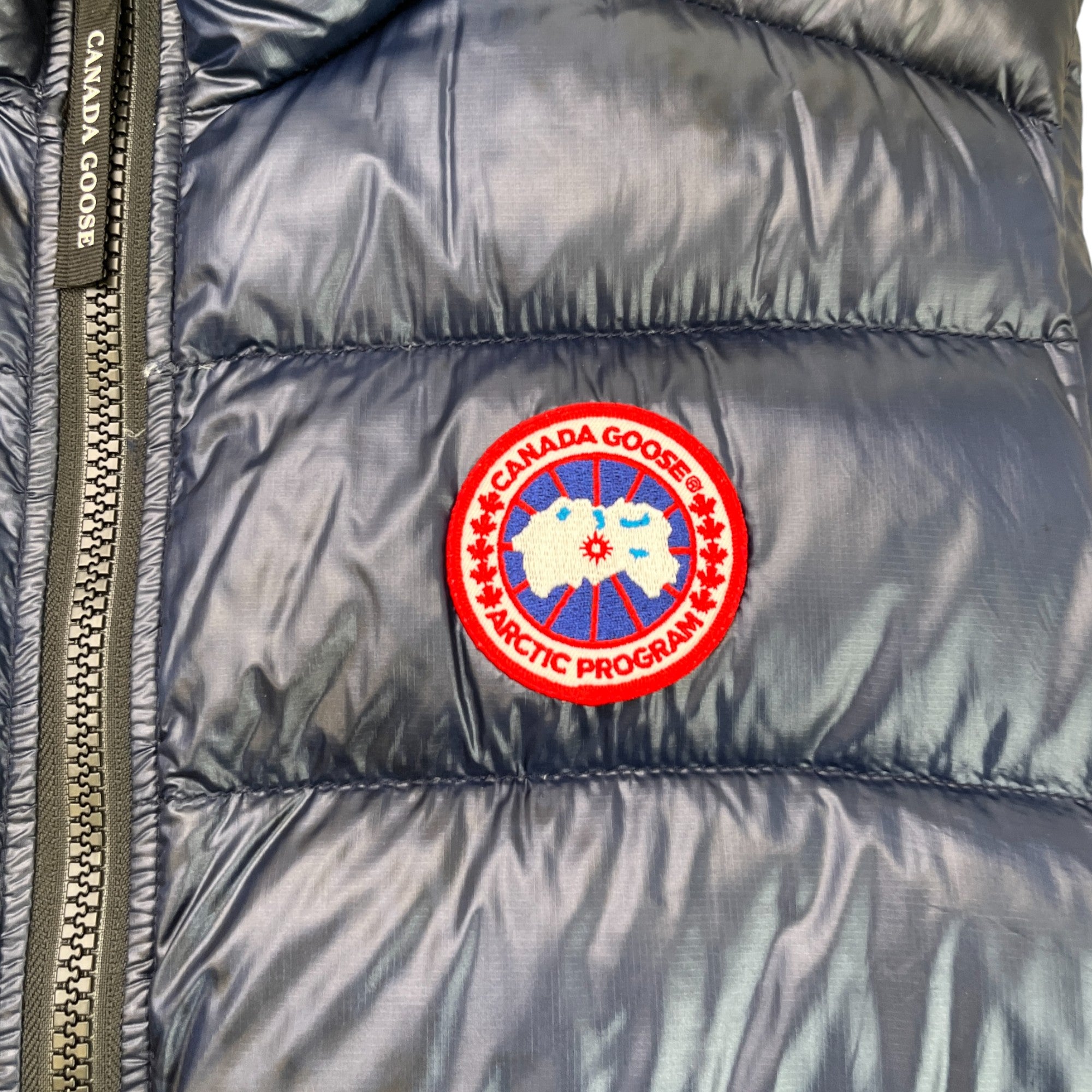 Men's Crofton Quilted Gilet Blue Size XL