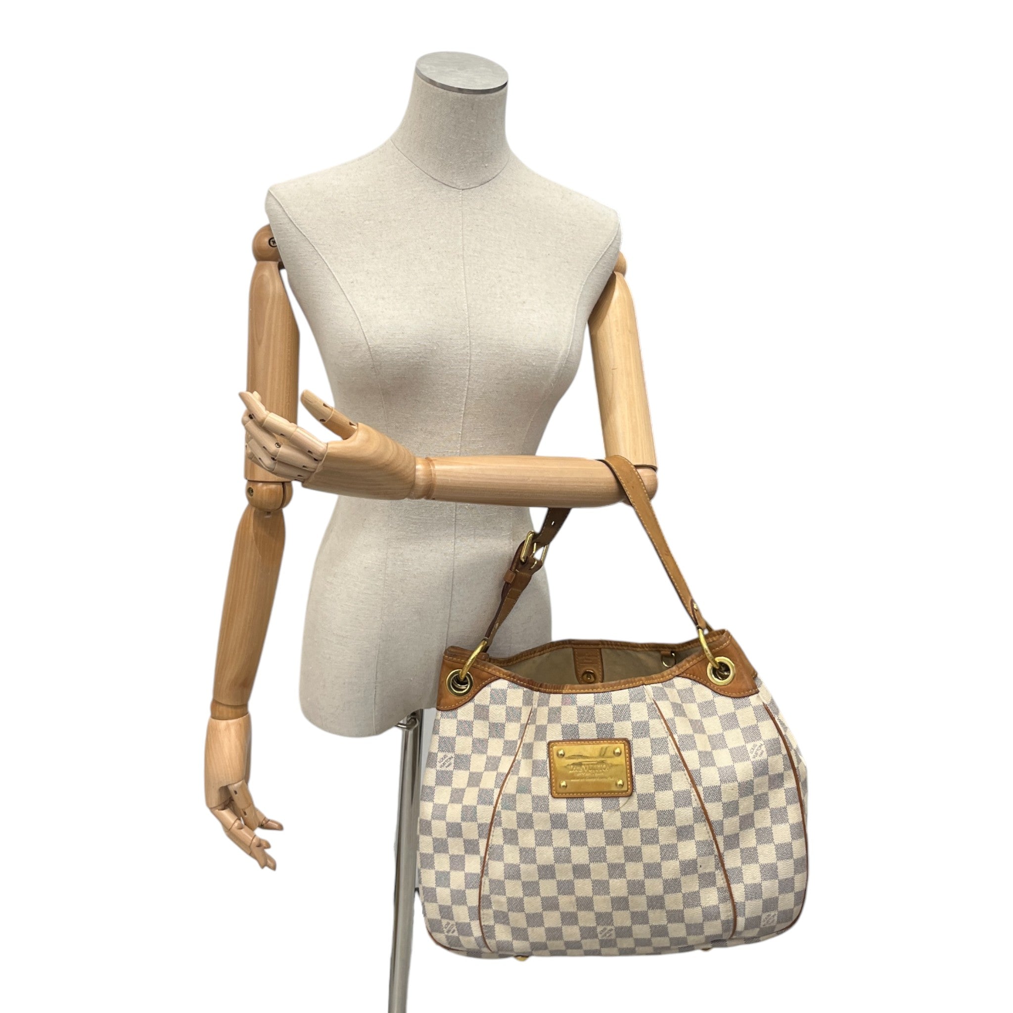 Women's Damier Azur Galliera Bag White