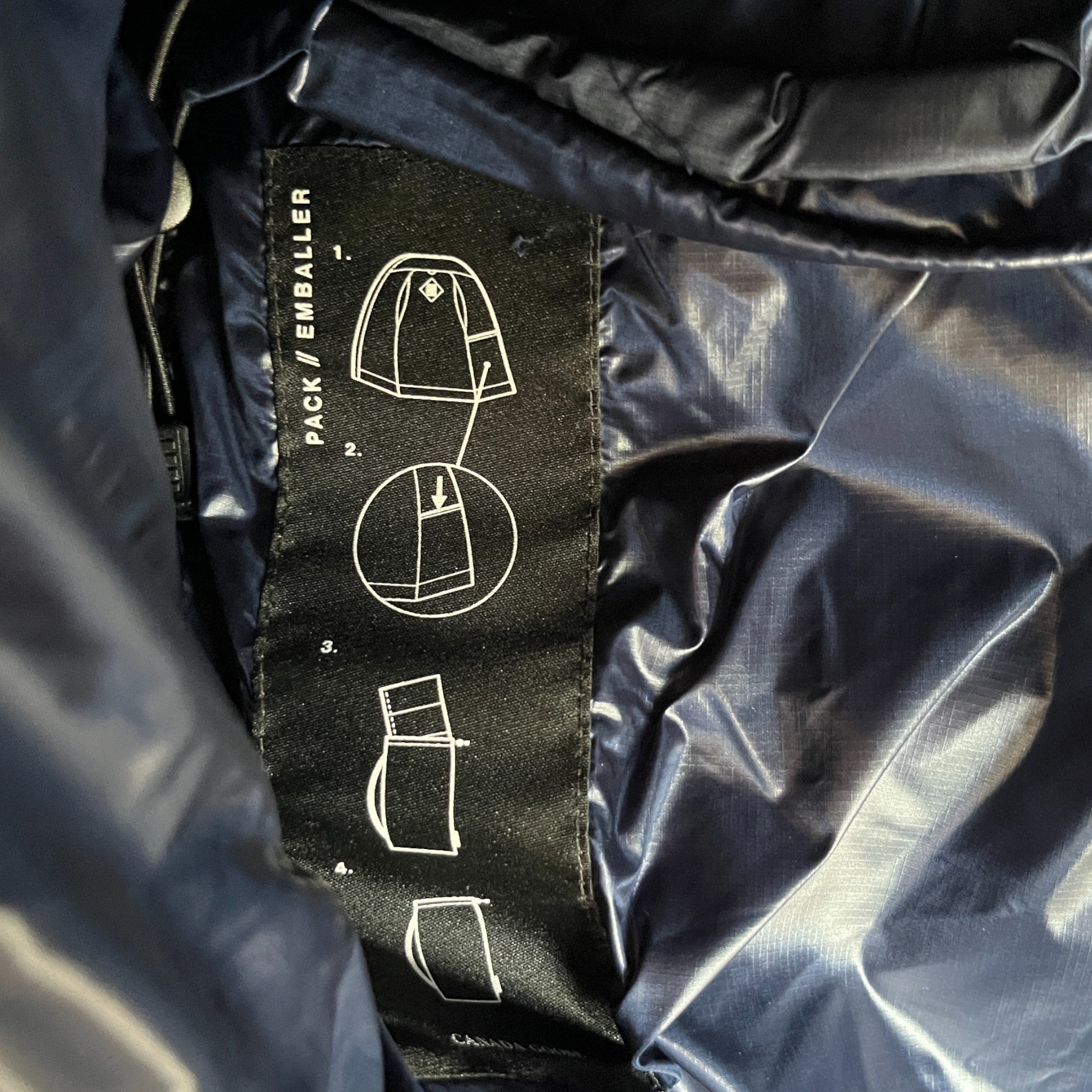 Men's Crofton Quilted Gilet Blue Size XL