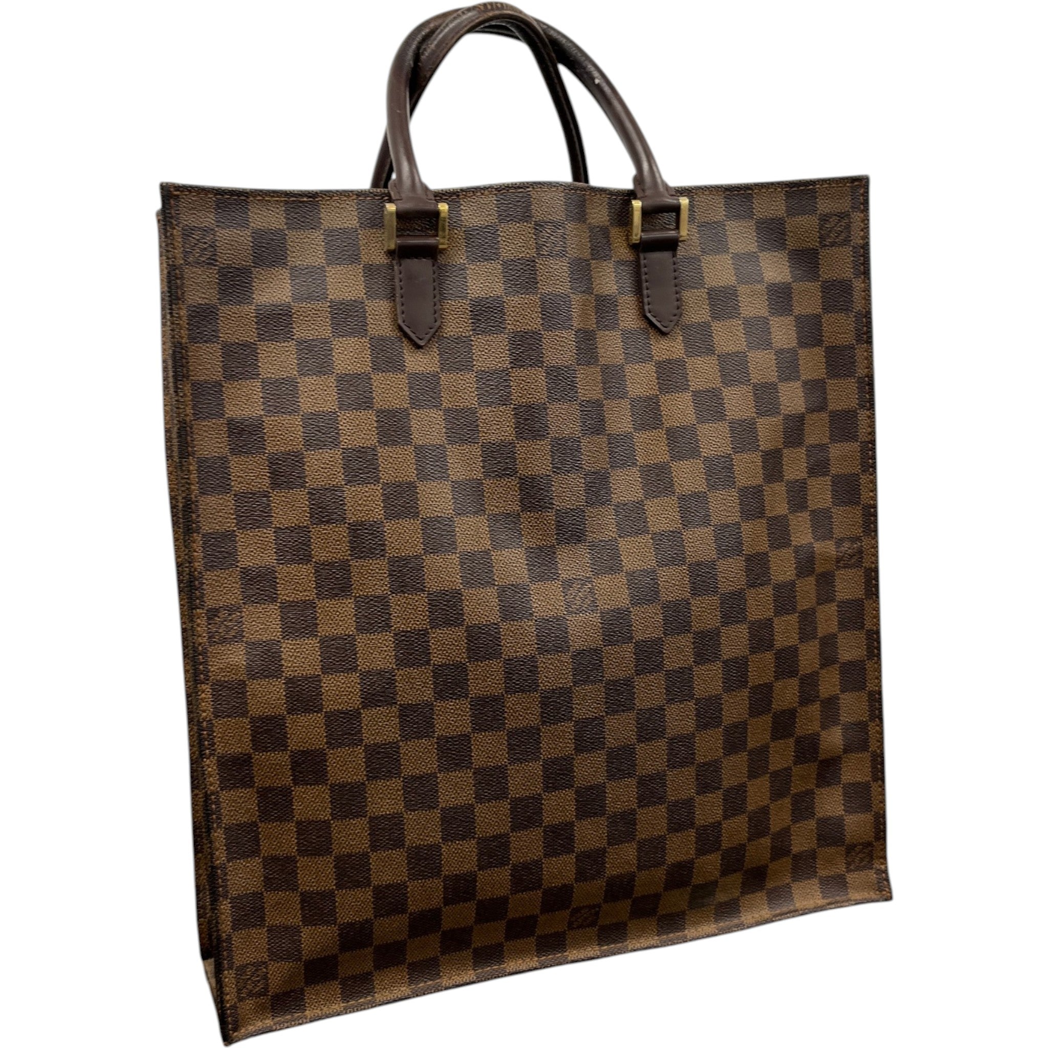Women's Damier Ebene Sac Plat Bag Brown