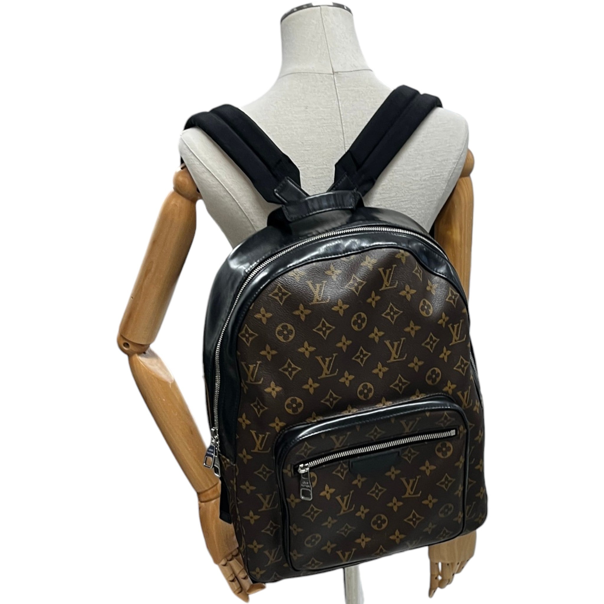 Men's Monogram Macassar Josh Backpack Brown
