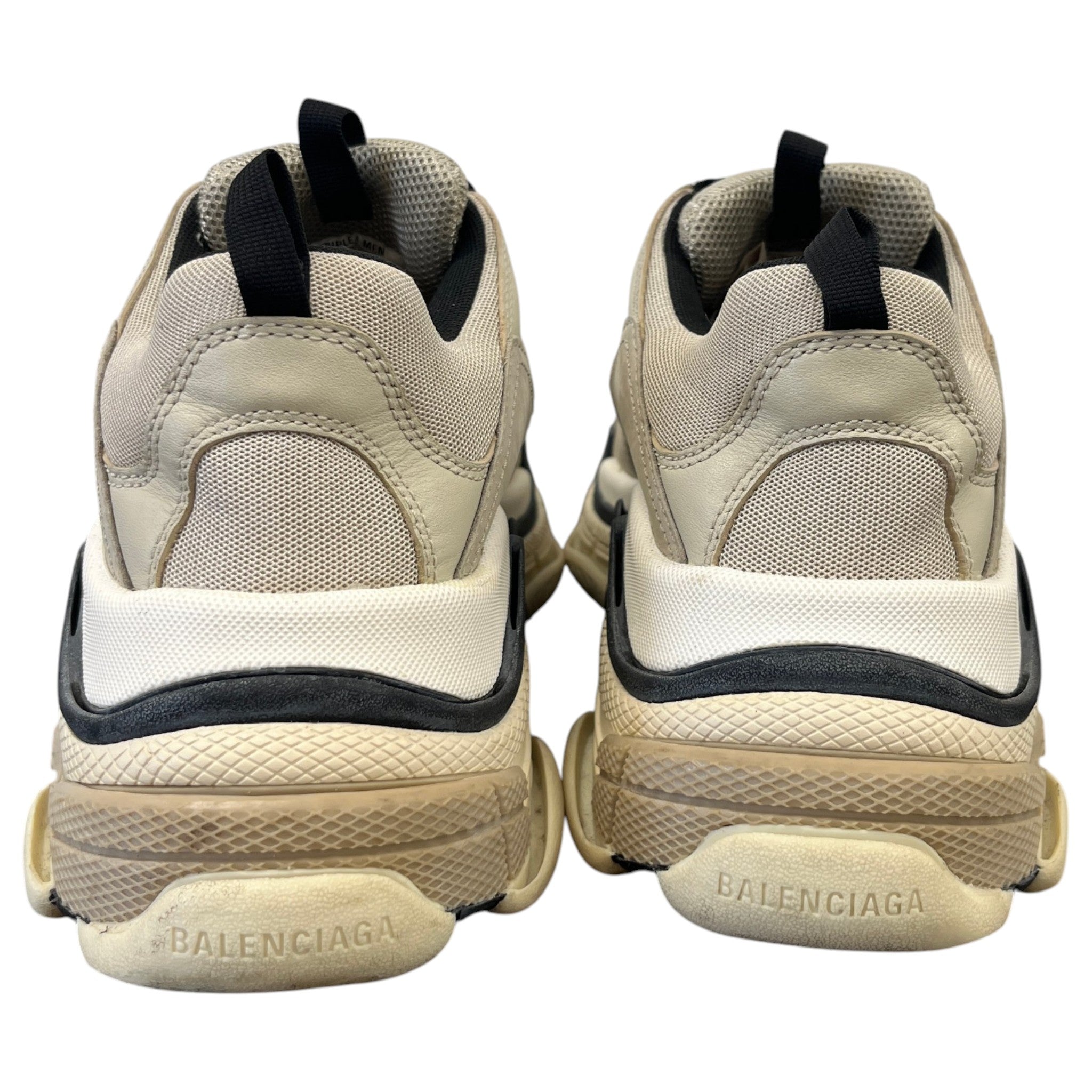Men's Triple S Slides Beige Size EU 42 / UK 8