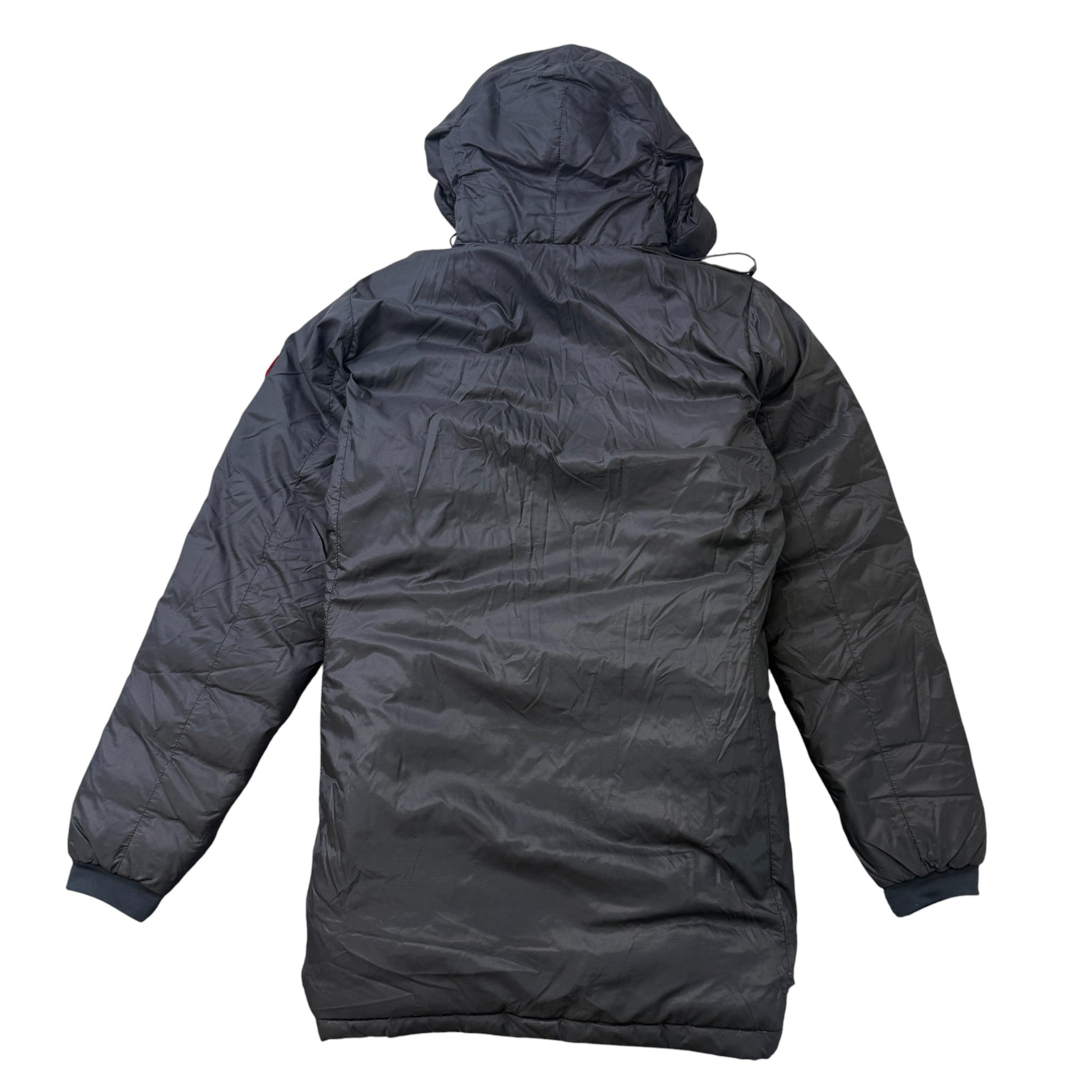 Women's Camp Down Hoody Down Jacket Black Size XL