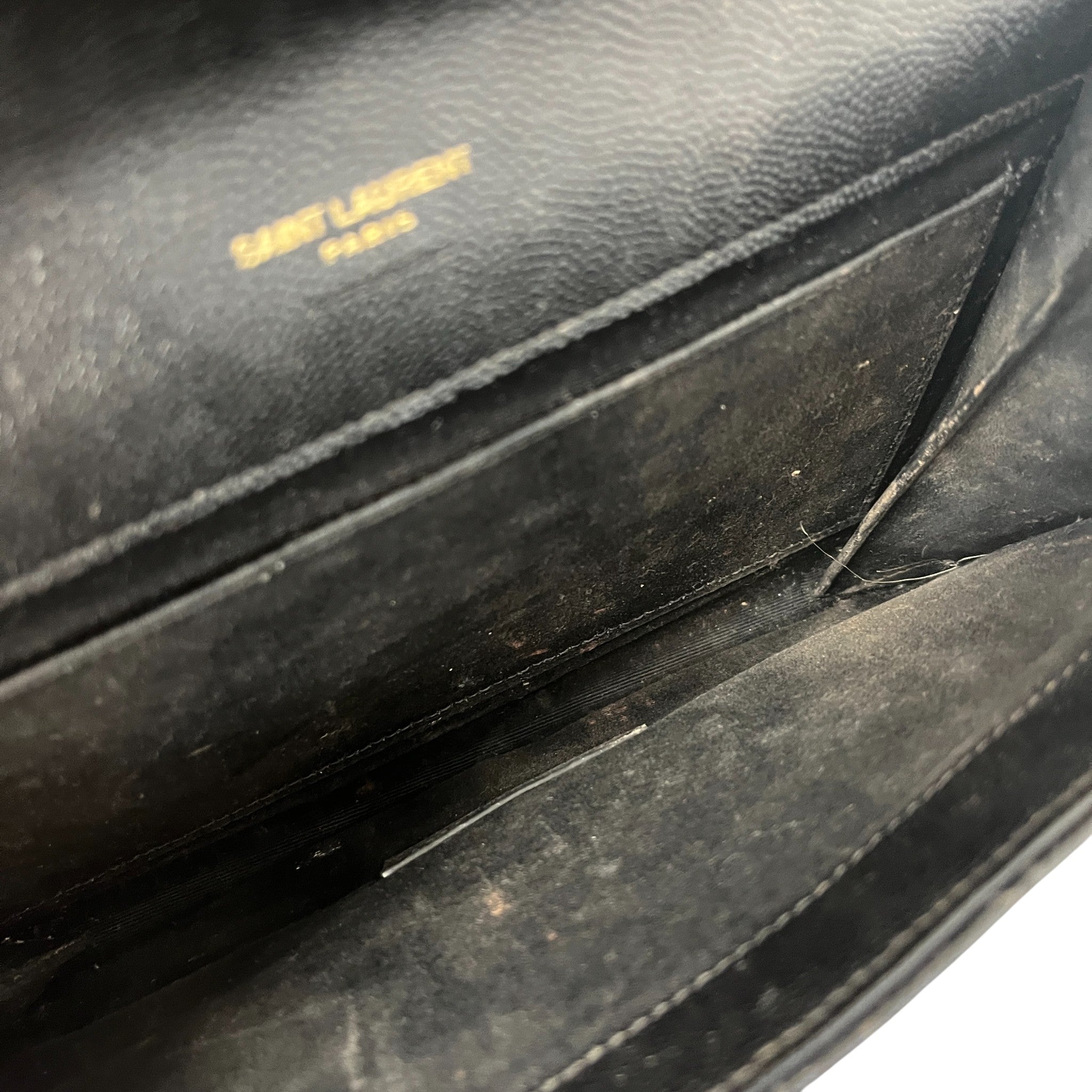 Women's Envelope Flap Pouch Black