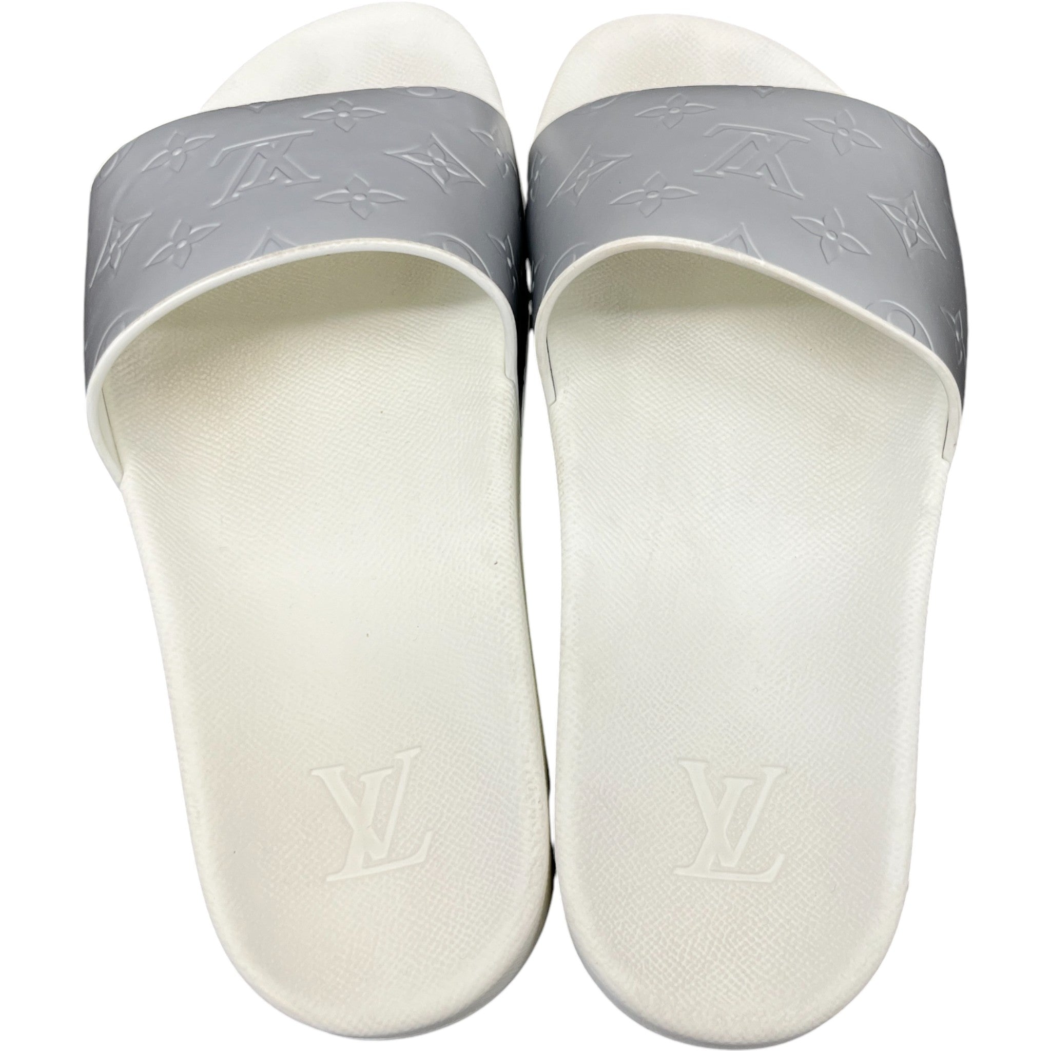 Men's Waterfront Mules Slides Silver Size EU 41 / UK 7
