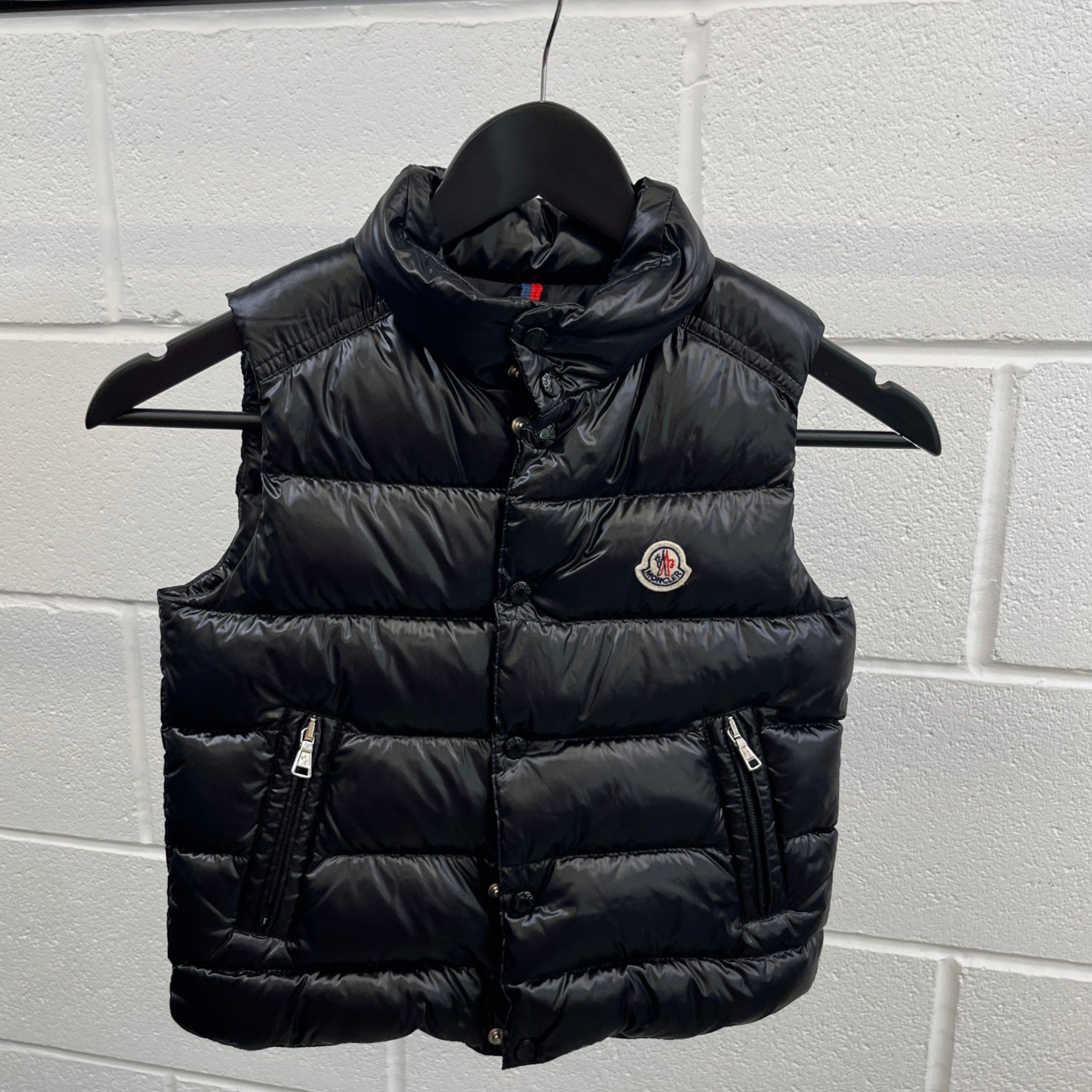 Men's Tib Boys Age 6 Gilet Black Size XXS