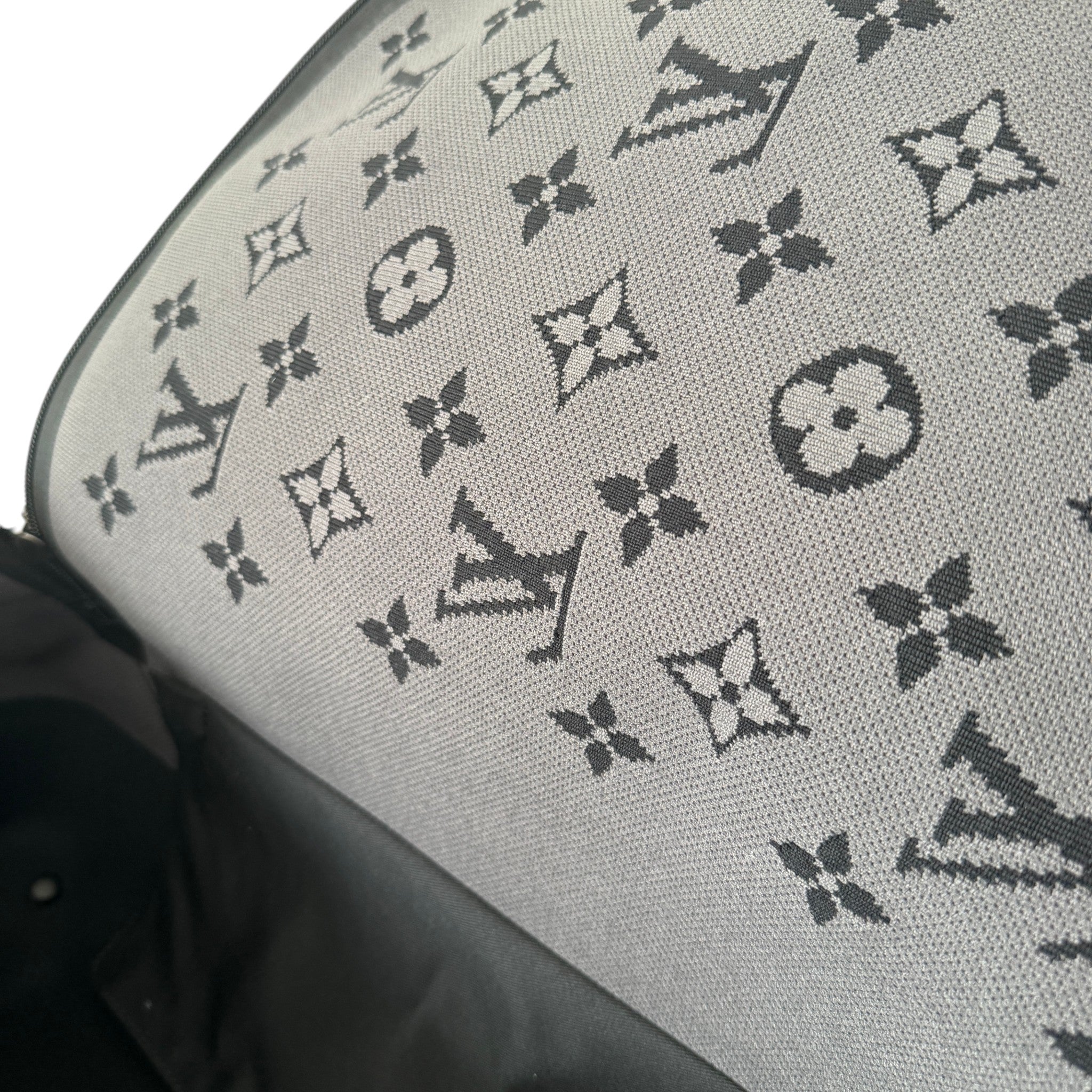 Men's Monogram Horizon Soft 55 Suitcase Black