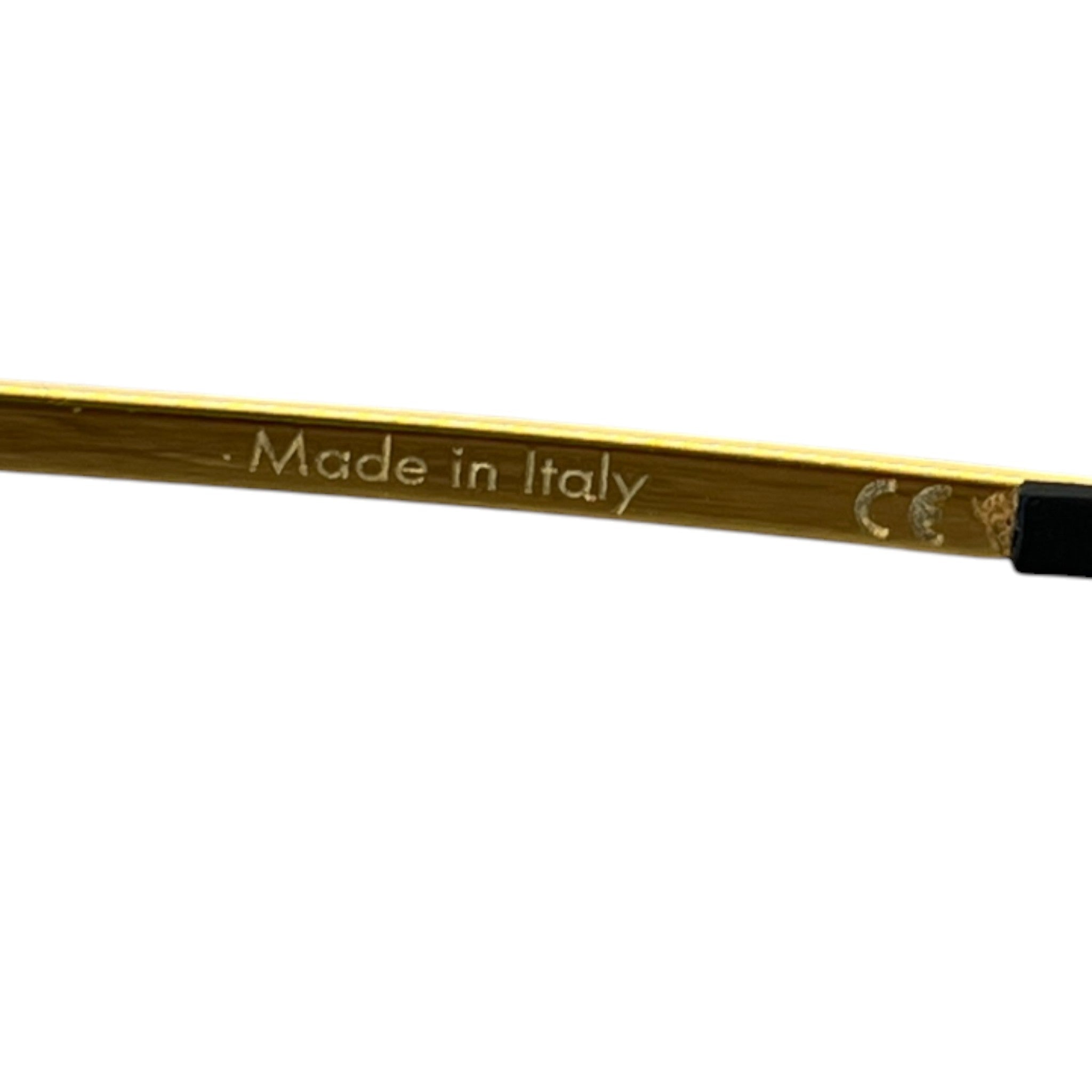 Z1172W Monogram Grease Aviator Sunglasses Gold