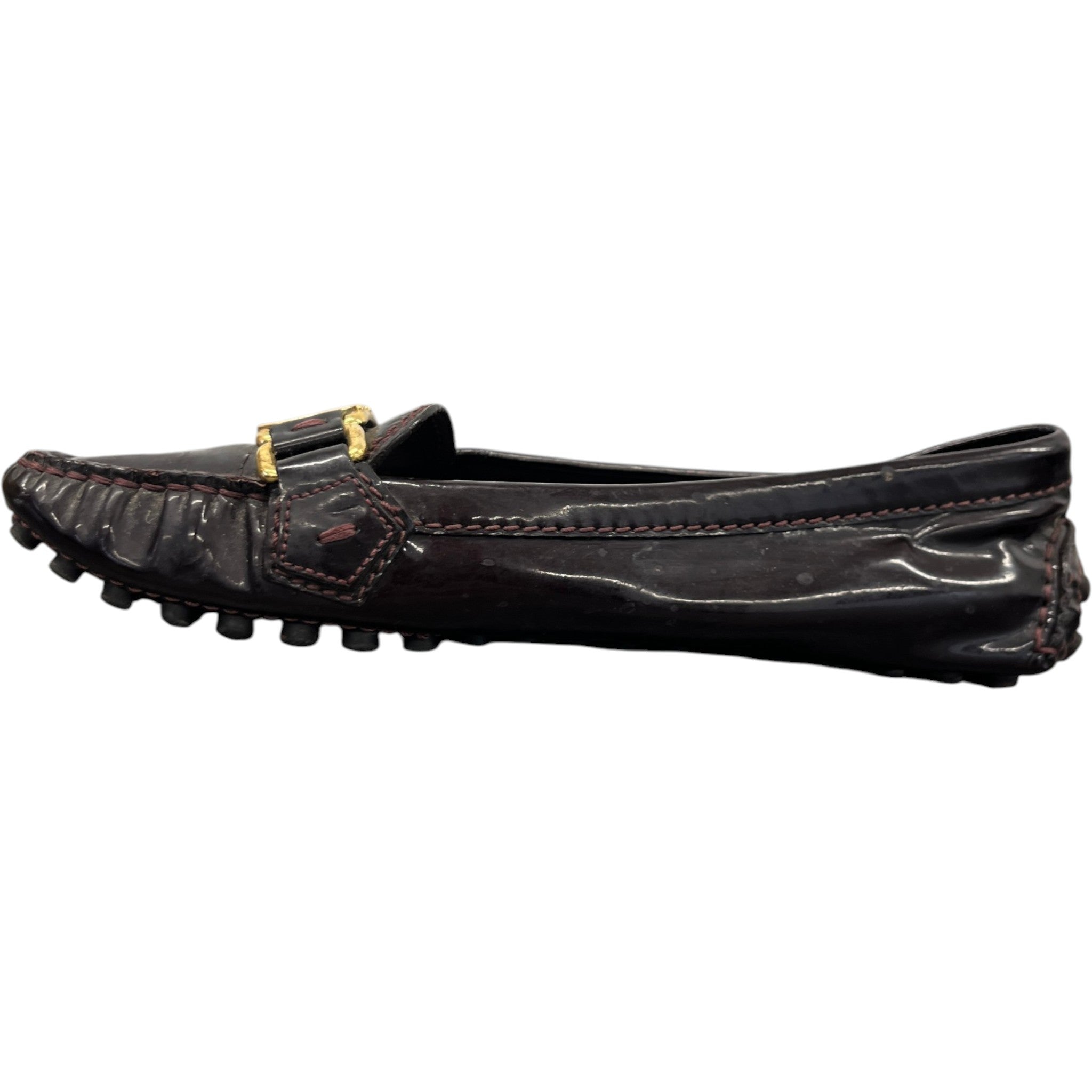 Women's Dauphine Oxford Loafers Burgundy Size EU 36 / UK 3