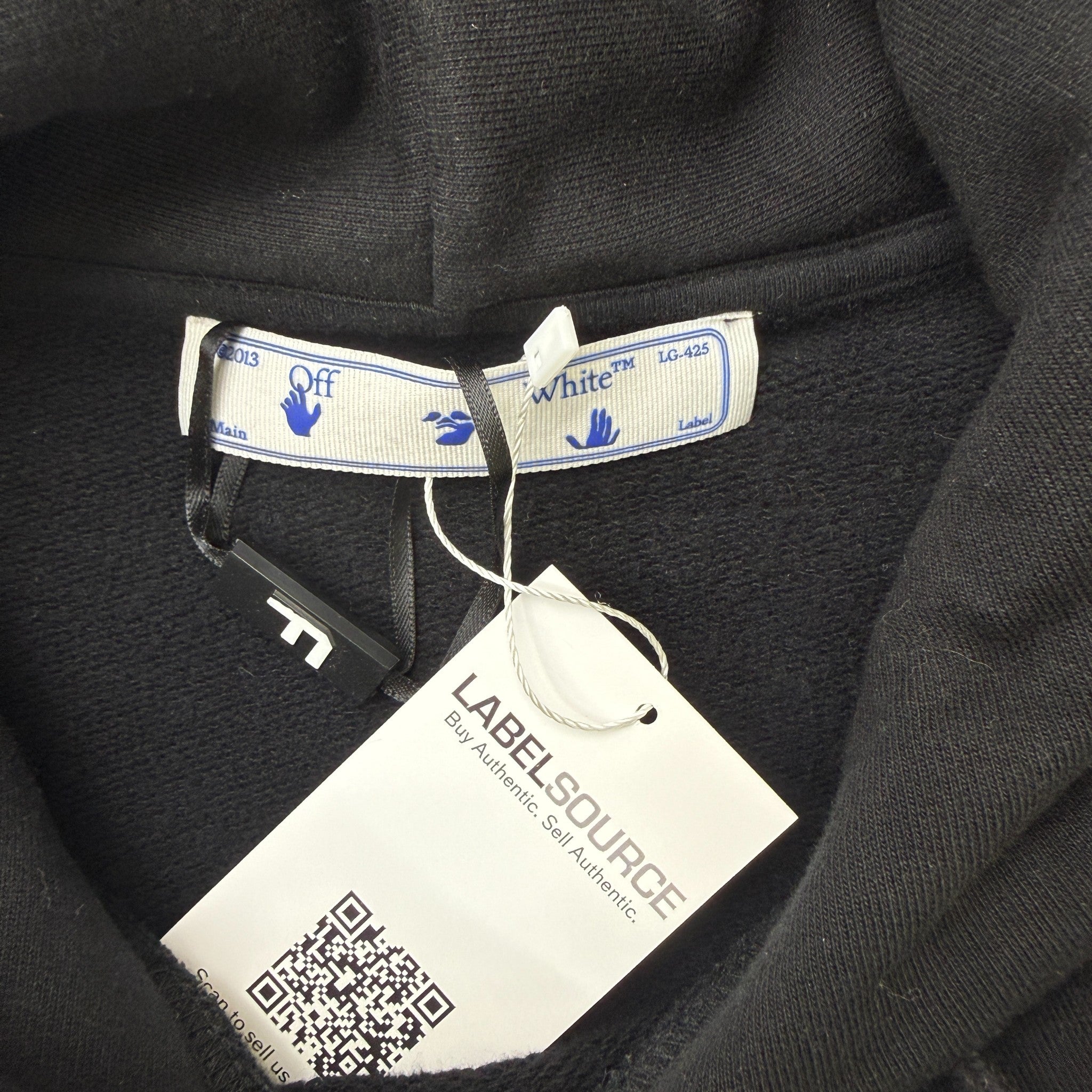 Men's Arrow Logo Hoodie Black Size M