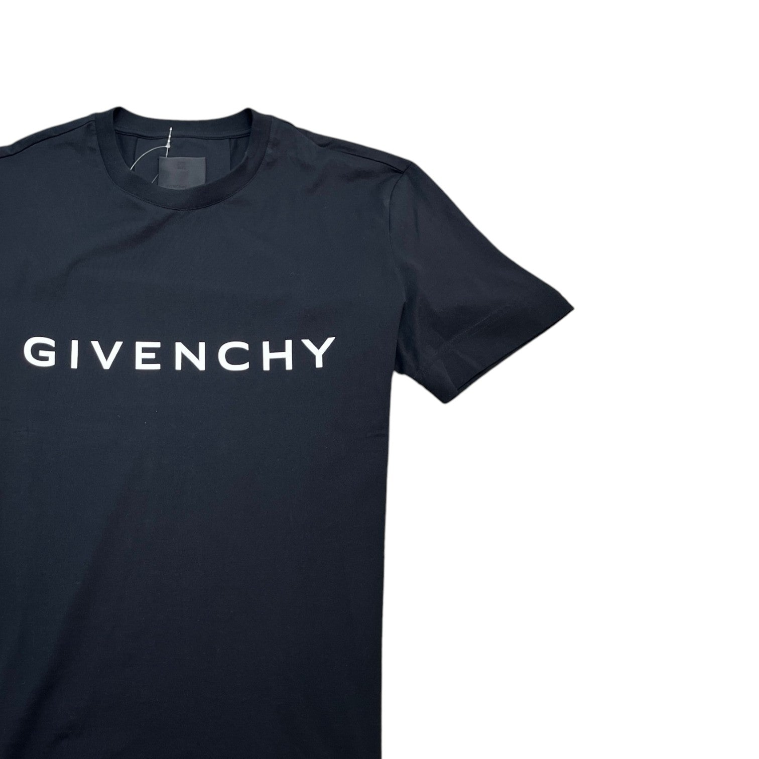 Men's Logo Print T-Shirt Black Size L