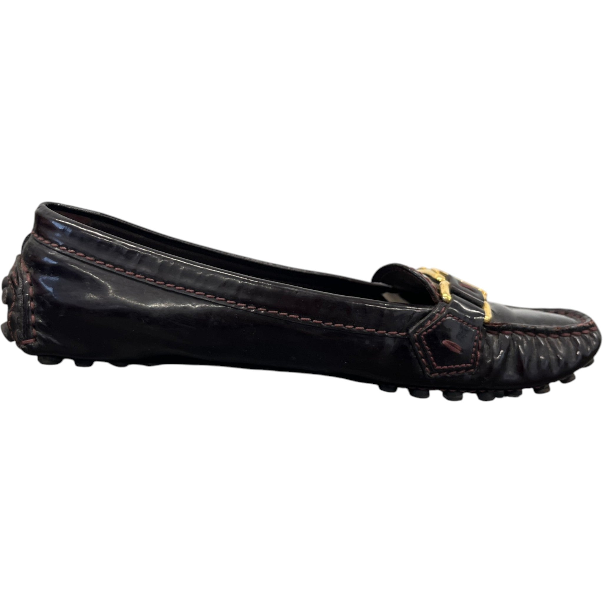 Women's Dauphine Oxford Loafers Burgundy Size EU 36 / UK 3