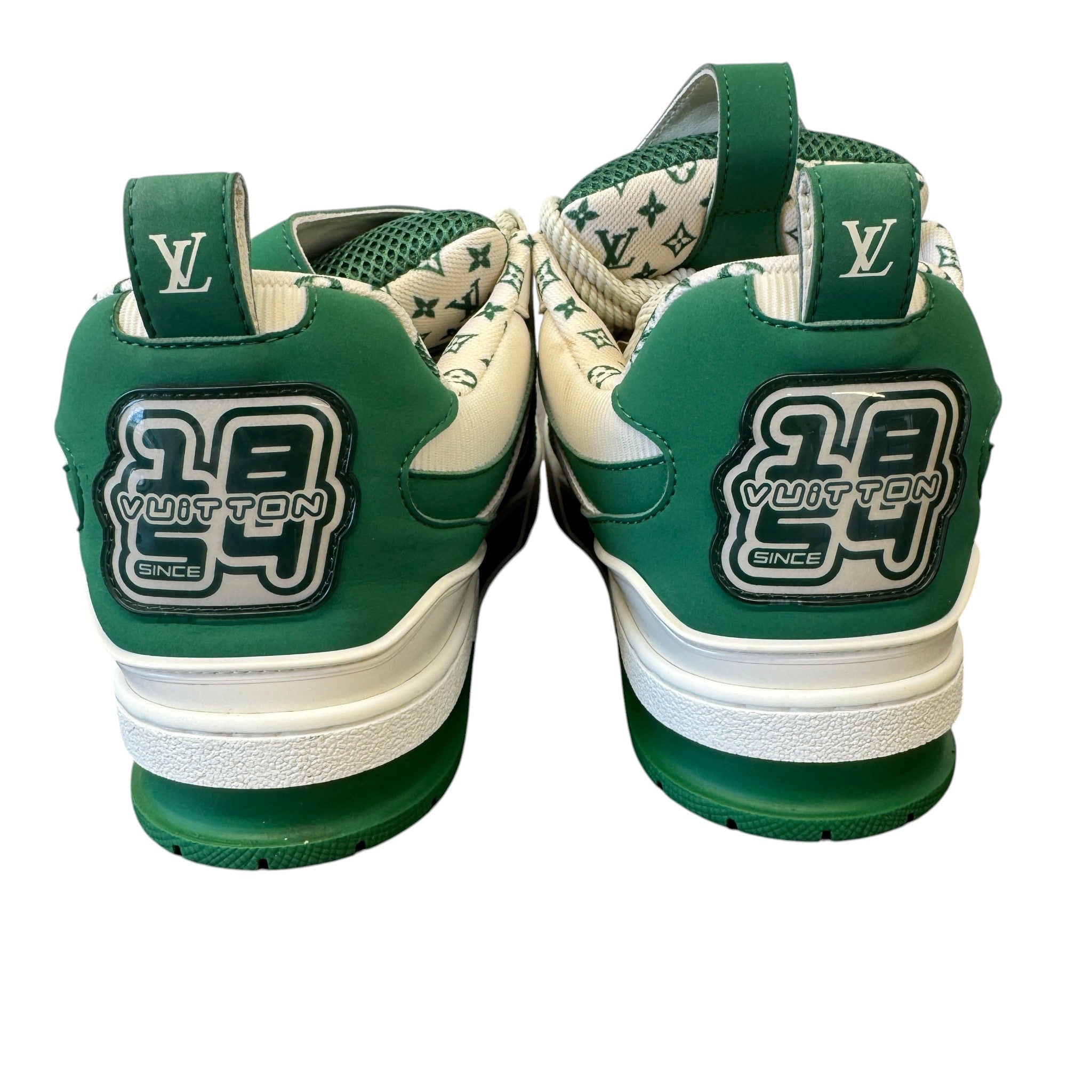 Men's Lv Skate Low Trainers Green Size EU 41 / UK 7