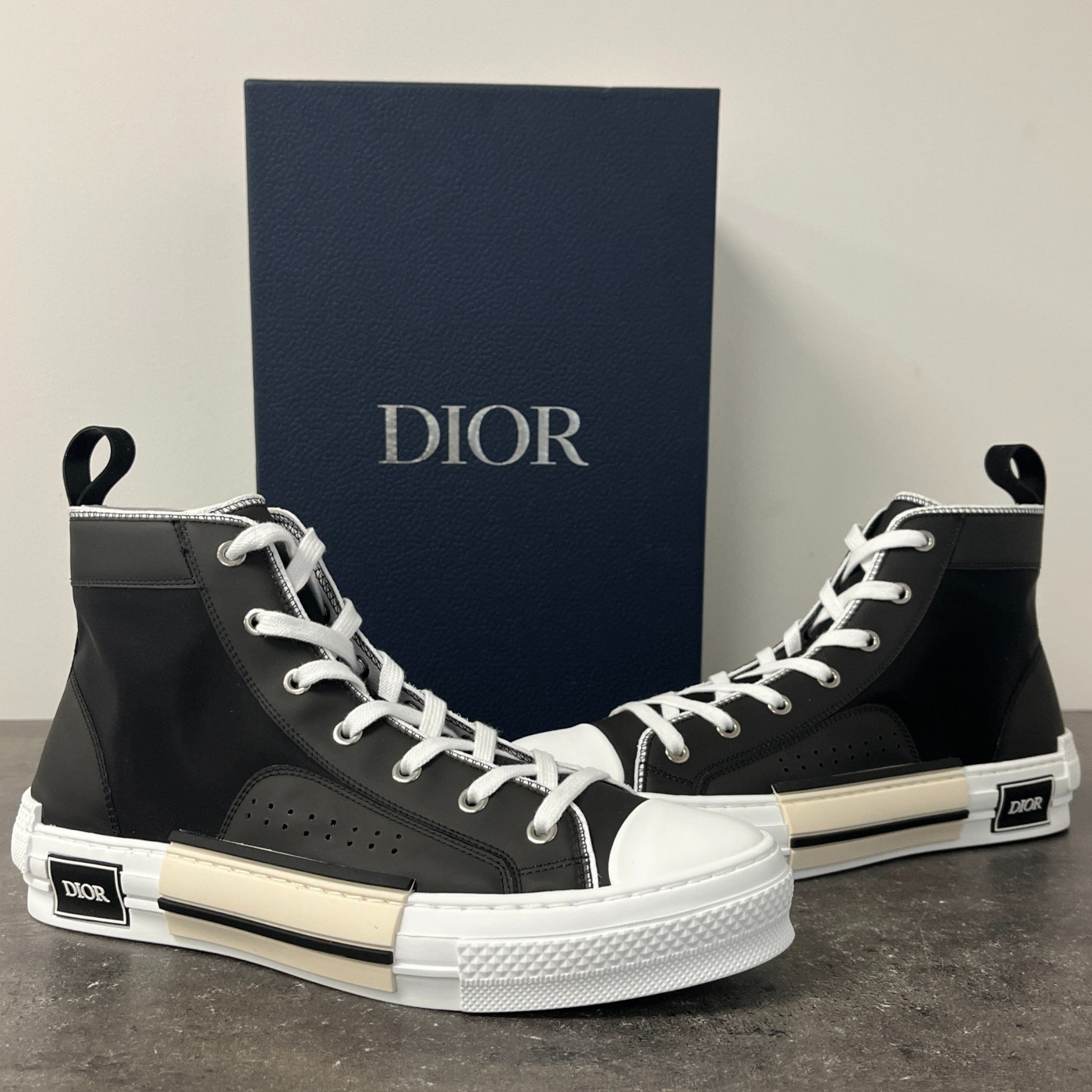 Men's B23 High Trainers Black Size EU 42 / UK 8