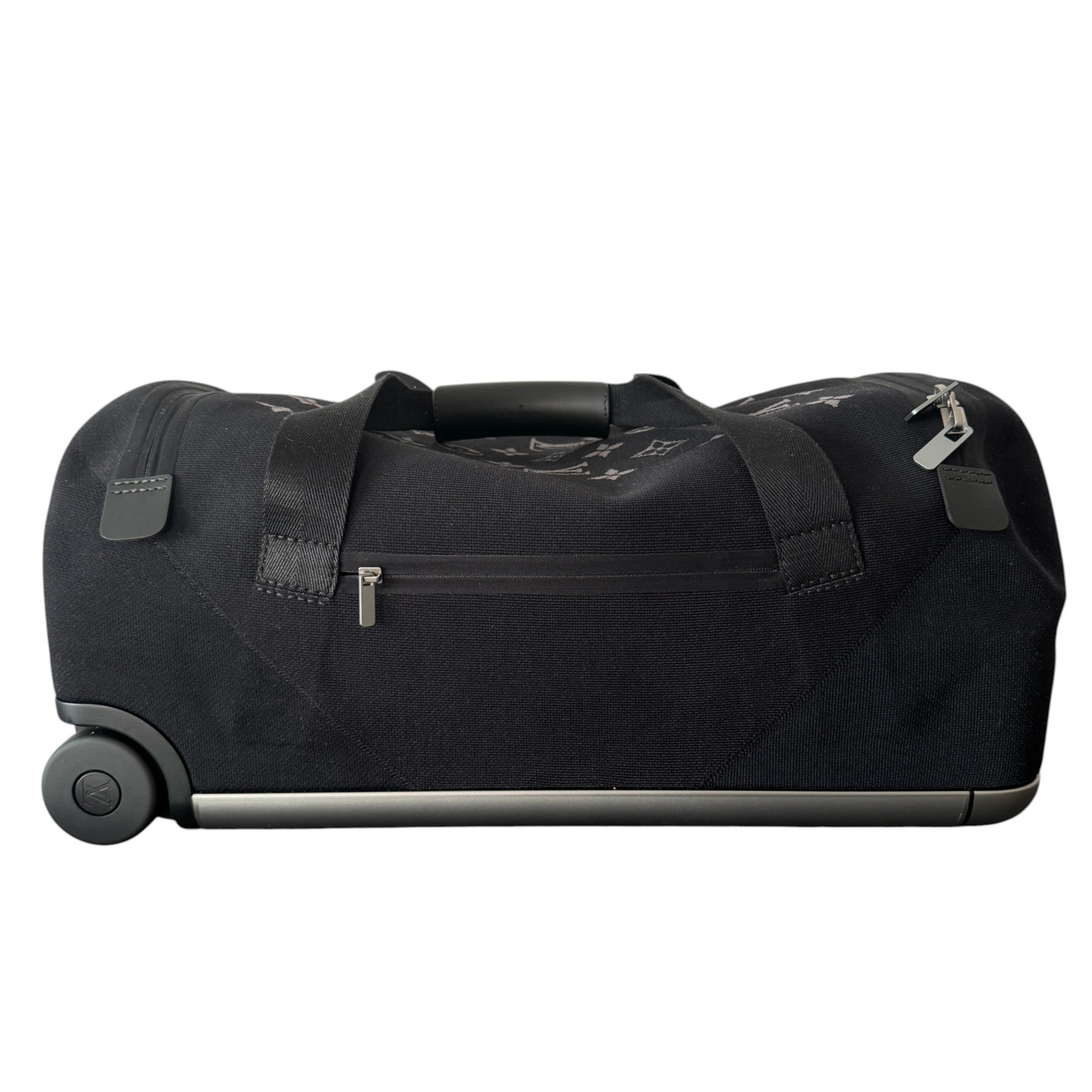Men's Monogram Horizon Soft 55 Suitcase Black
