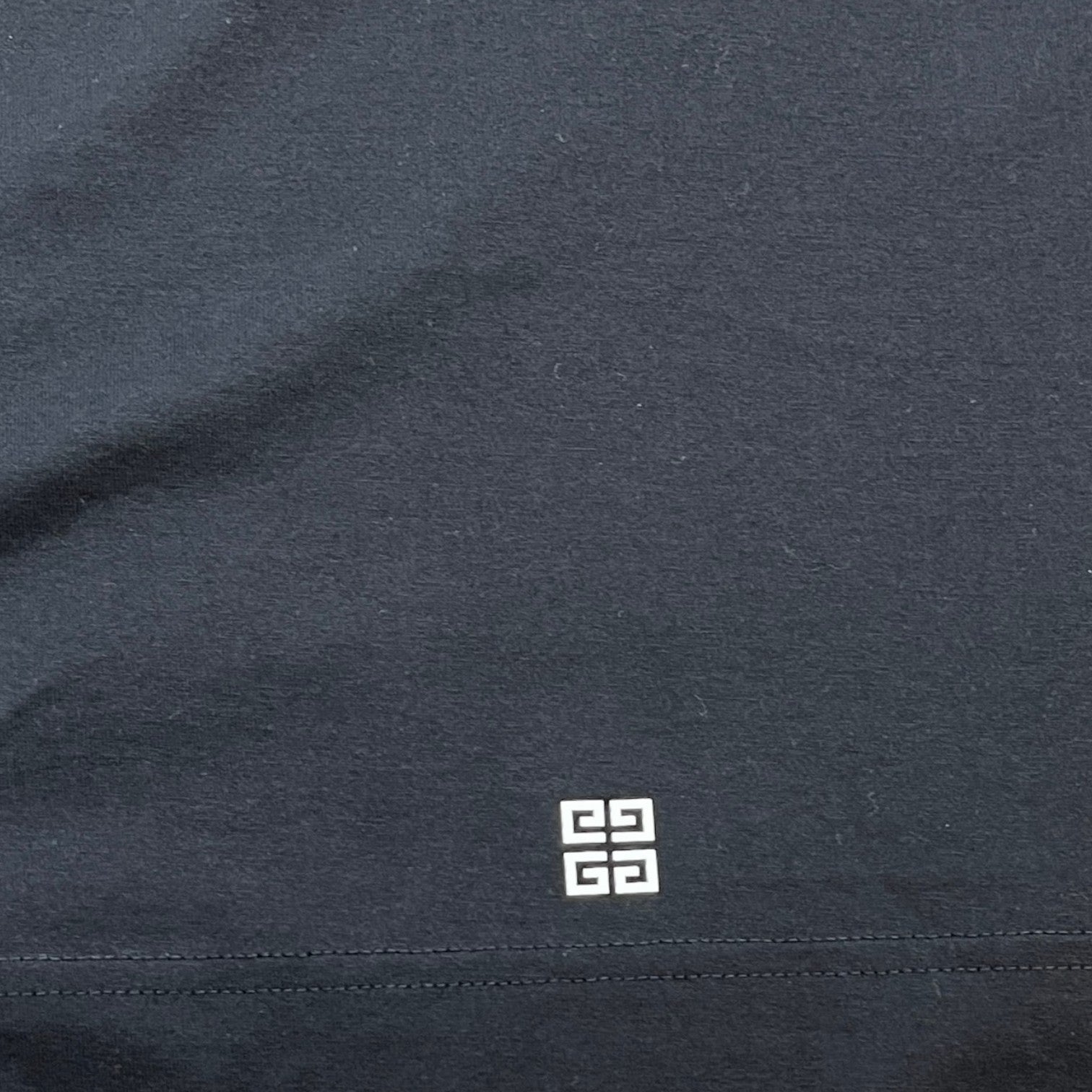 Men's Logo Print T-Shirt Black Size L
