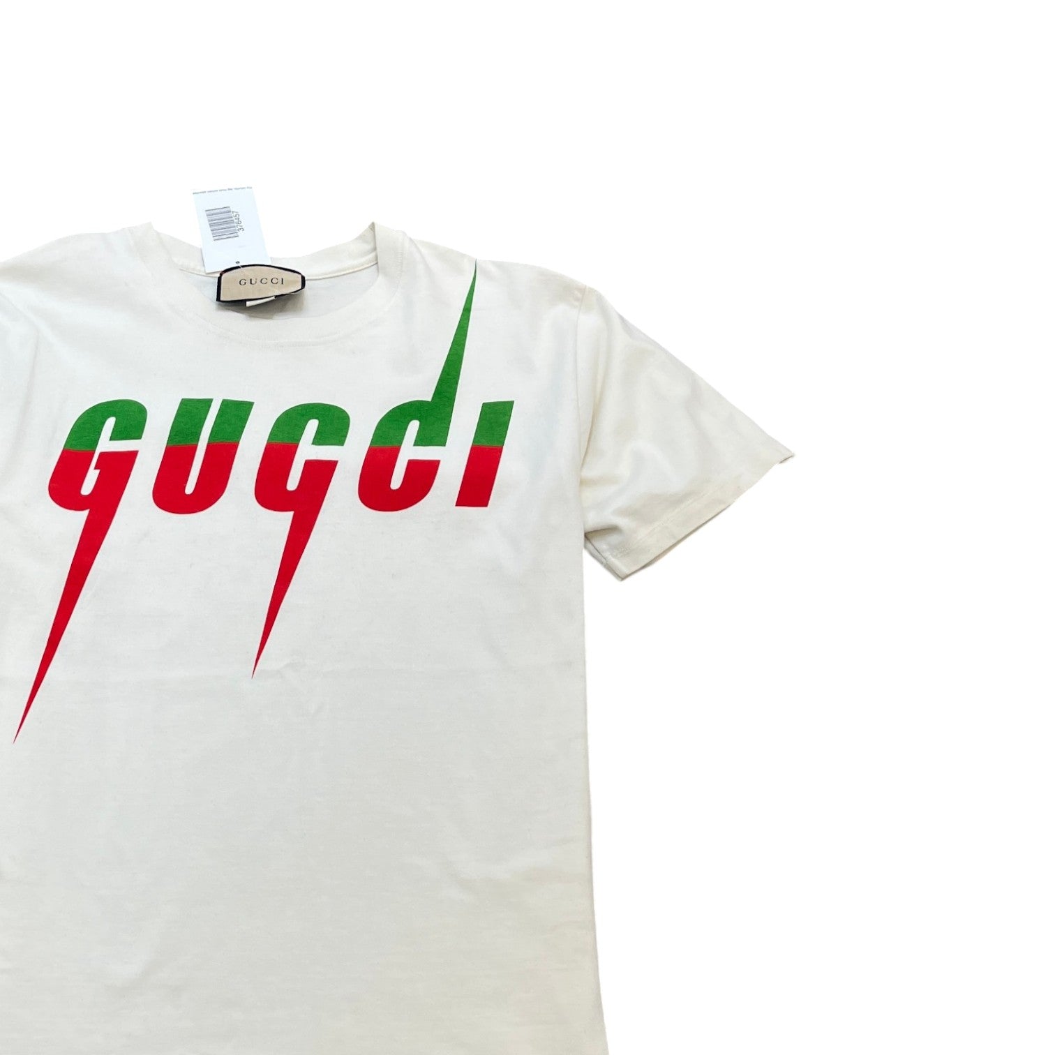 Men's Blade Logo T-Shirt Cream Size S