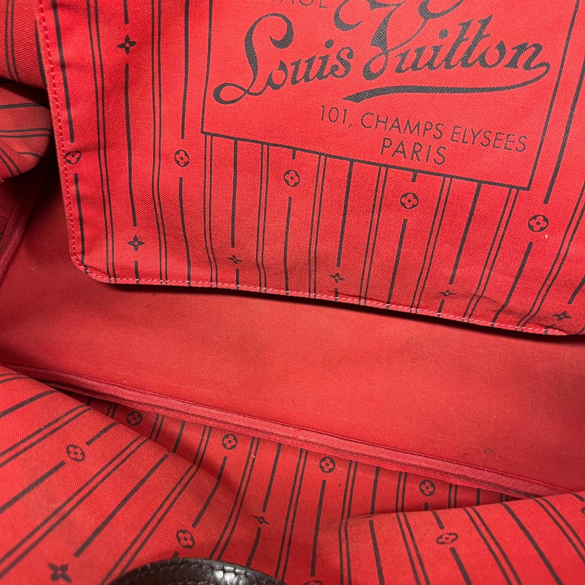 Women's Damier Ebene Neverfull Gm Tote Handbag Brown