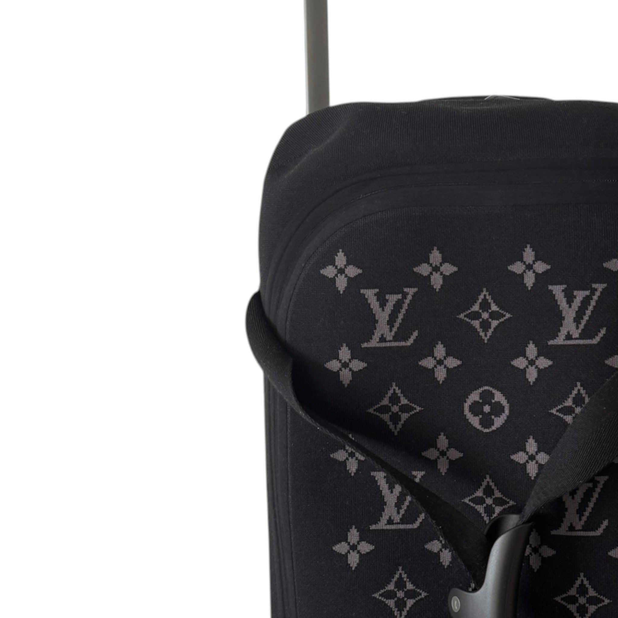Men's Monogram Horizon Soft 55 Suitcase Black