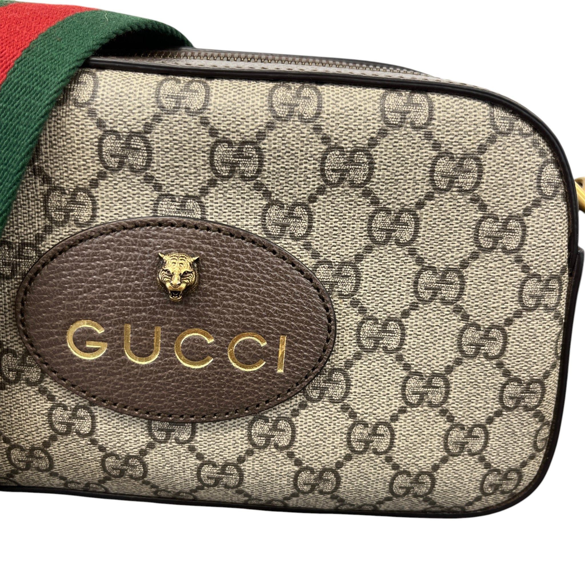 Women's Neo Vintage Gg Supreme Messenger Bag Beige