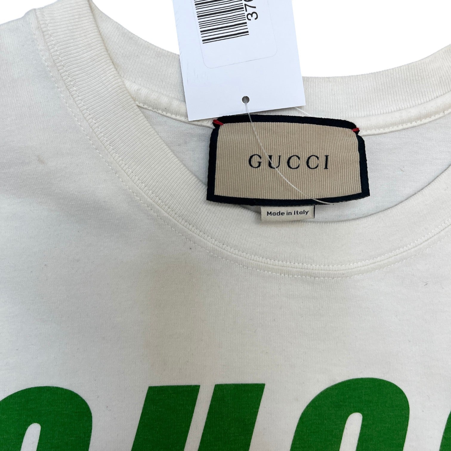Men's Blade Logo T-Shirt Cream Size S