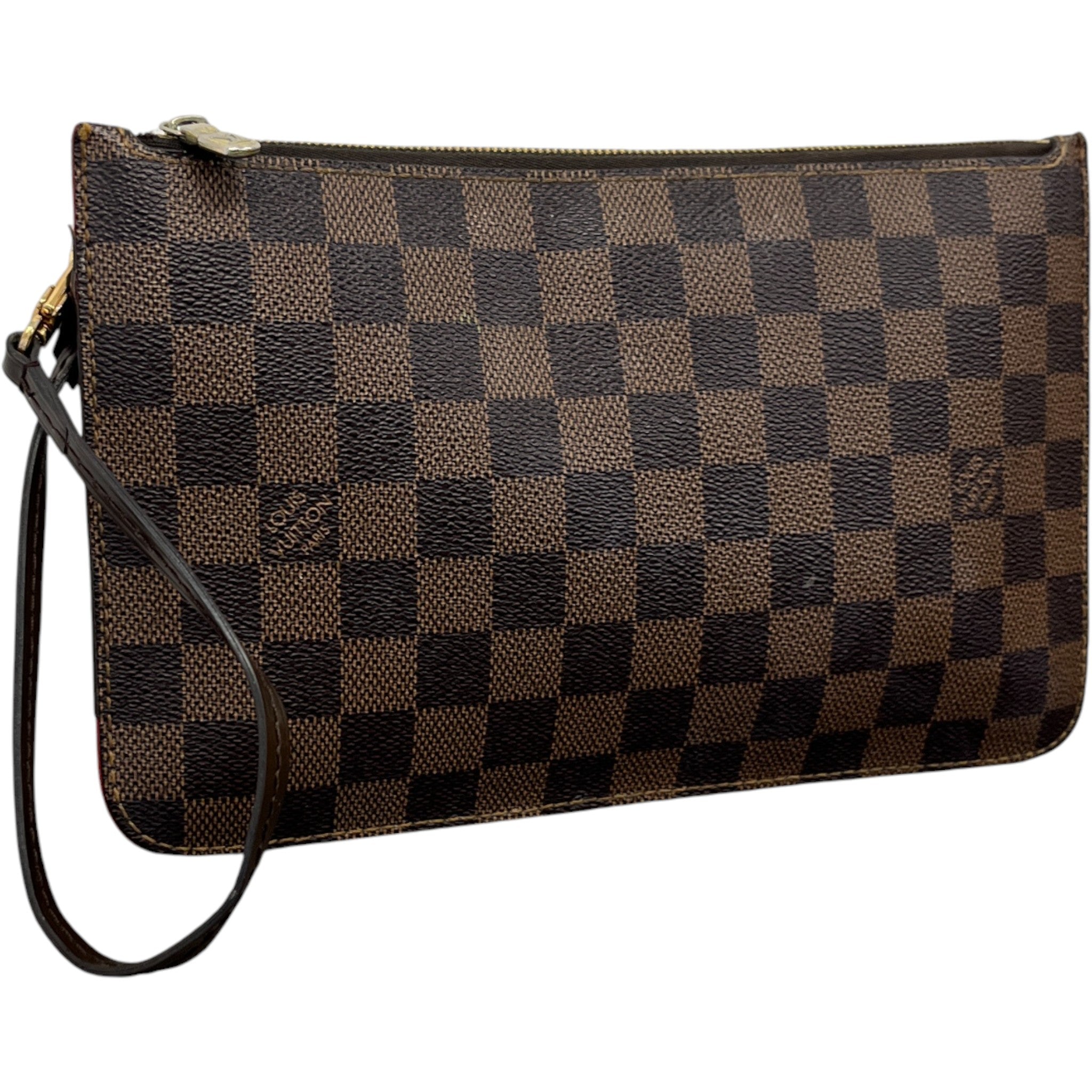 Women's Damier Ebene Pochette Pouch Brown