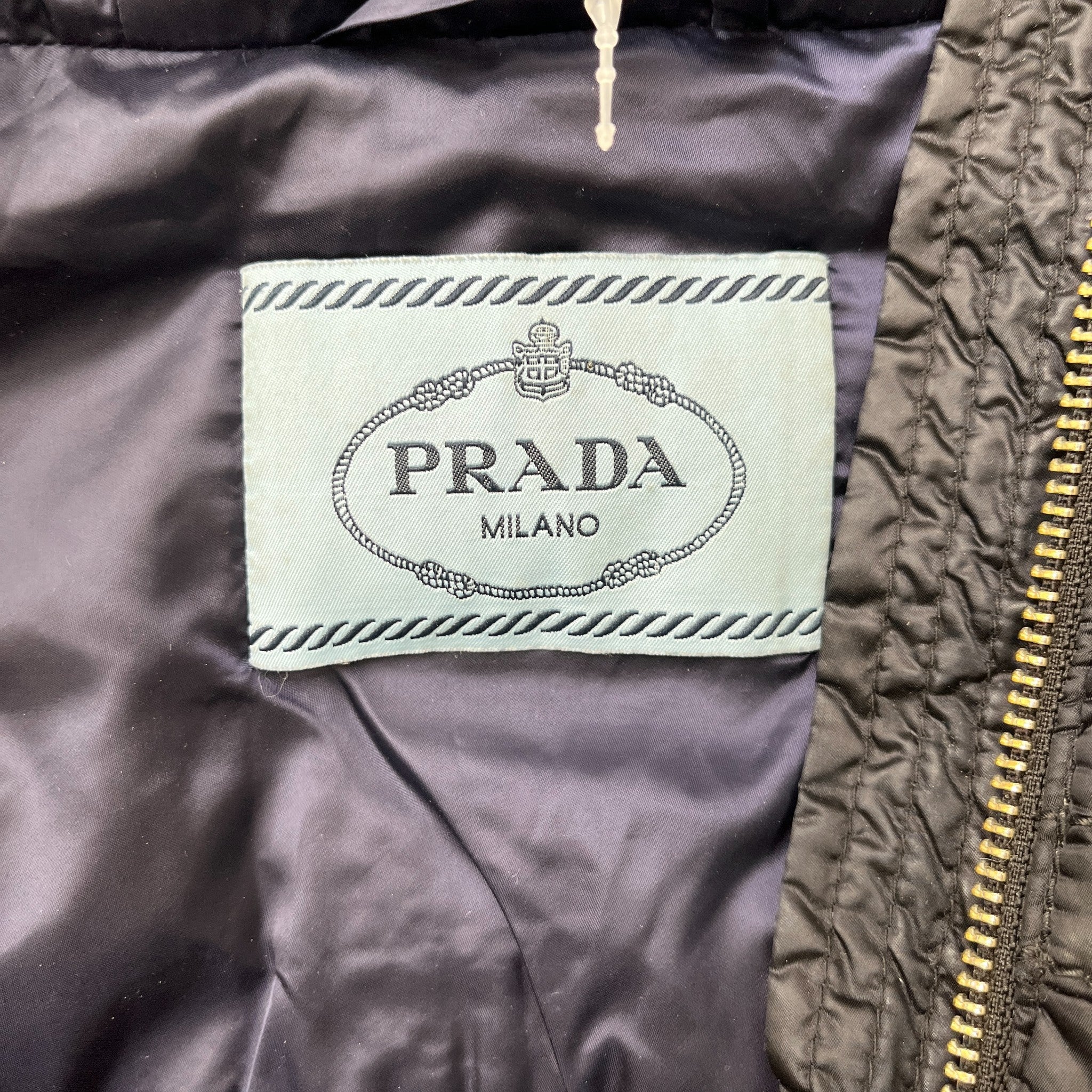 Men's Plaque Logo Jacket Black Size IT 44 / XS