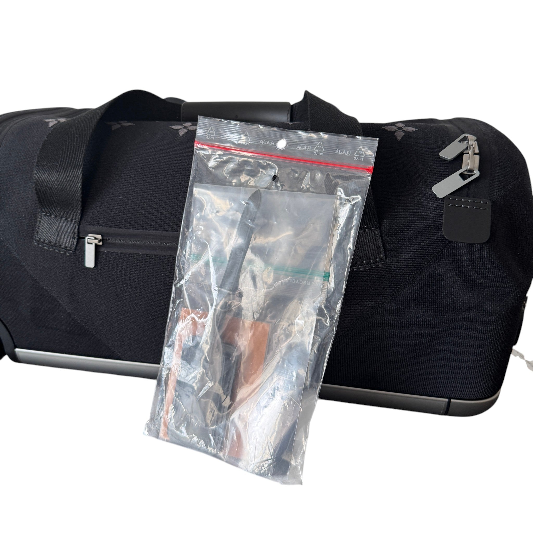 Men's Monogram Horizon Soft 55 Suitcase Black