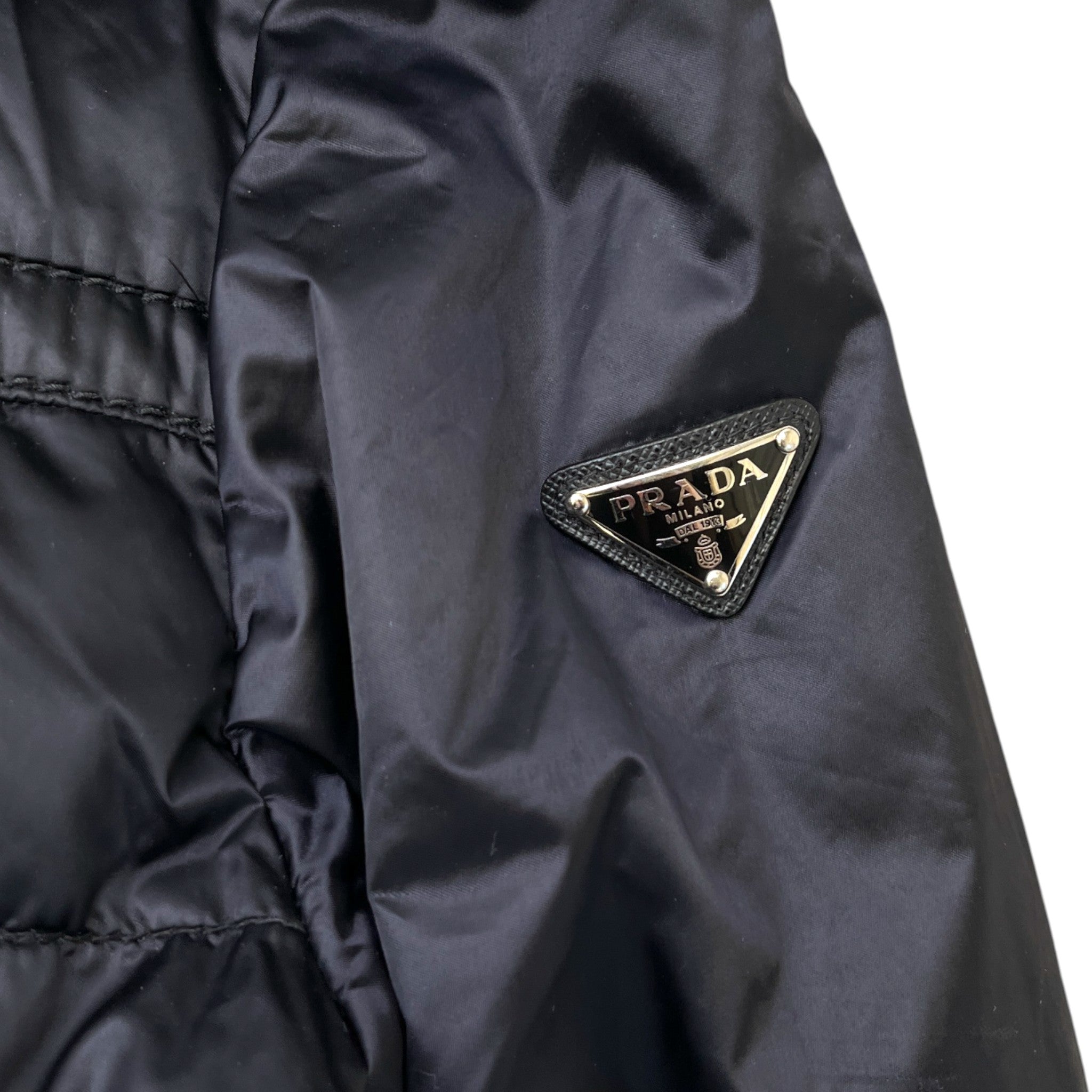 Men's Plaque Logo Jacket Black Size IT 44 / XS