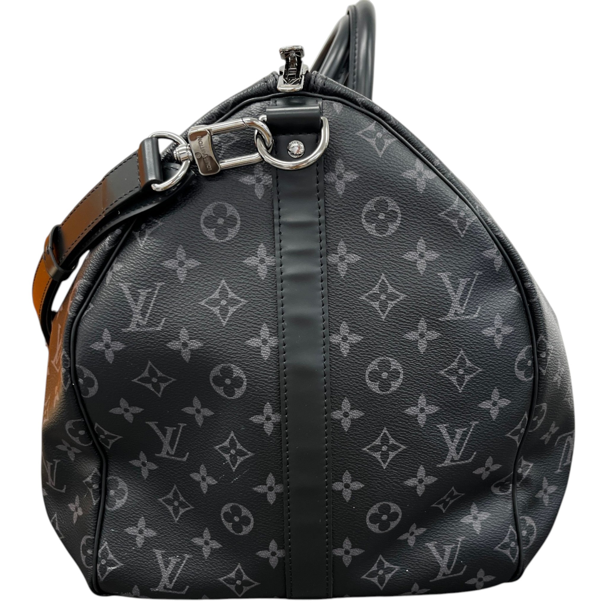 Men's Monogram Eclipse Keepall 55 Bag Black