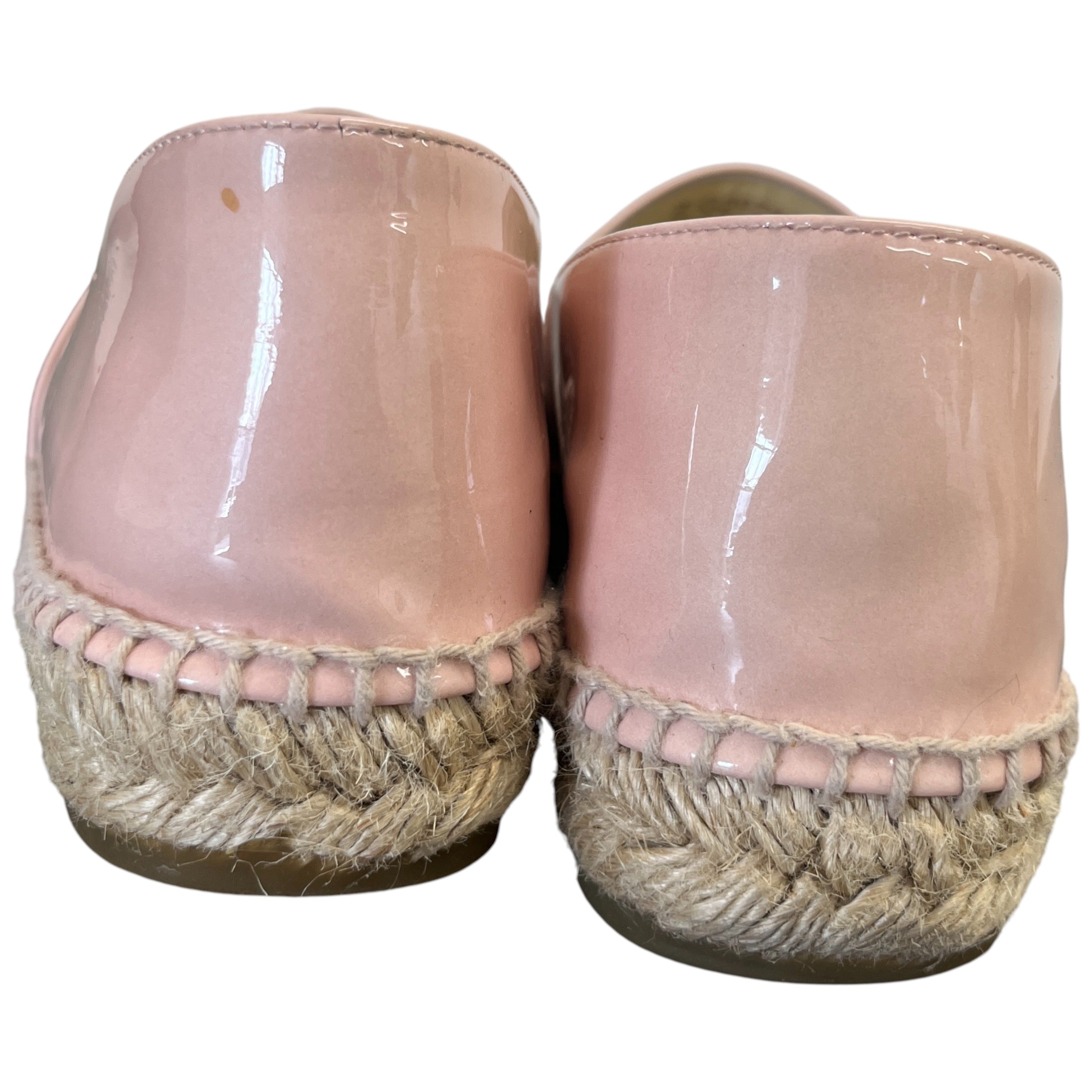 Women's Cc Logo Espadrilles Loafers Pink Size EU 38 / UK 5