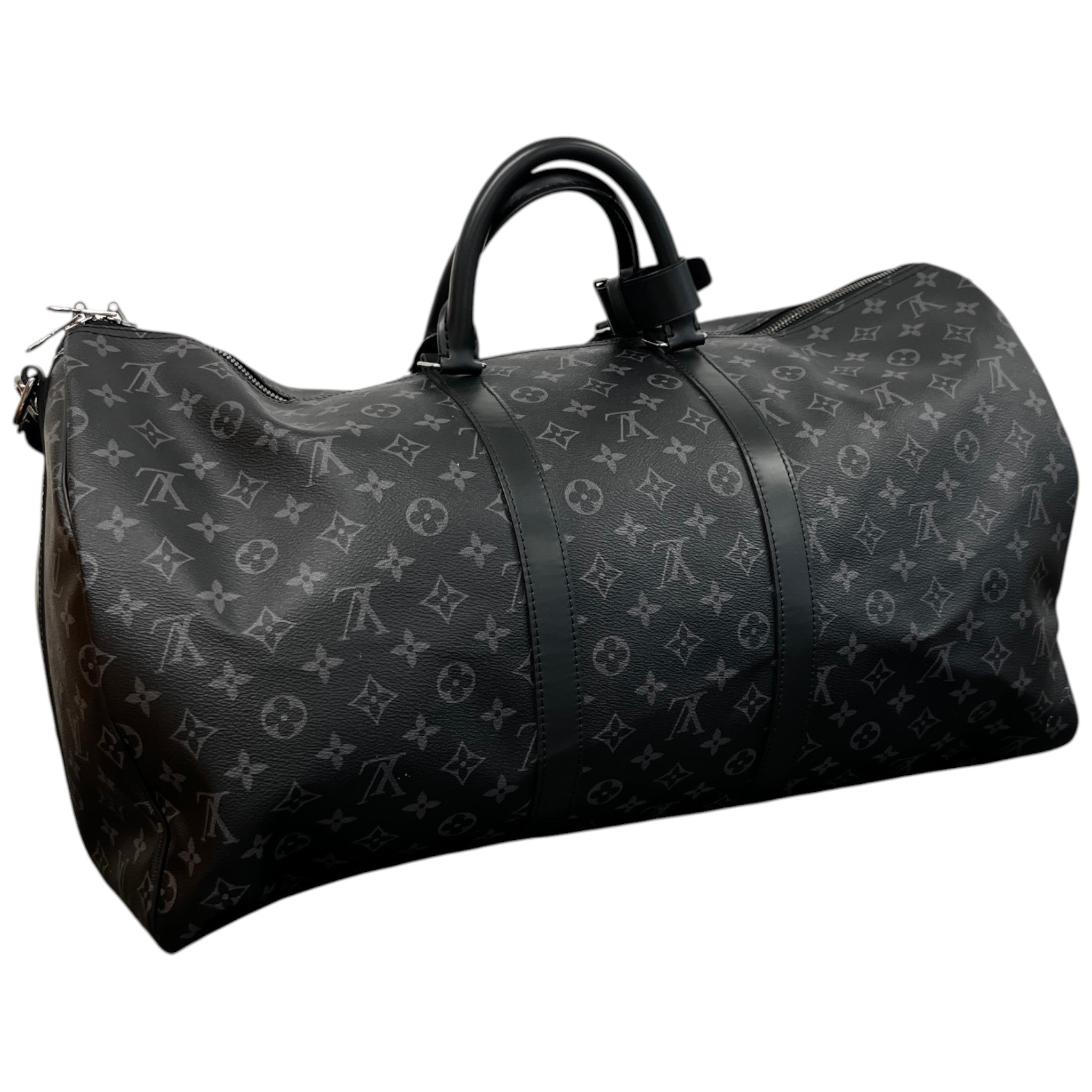Men's Monogram Eclipse Keepall 55 Bag Black