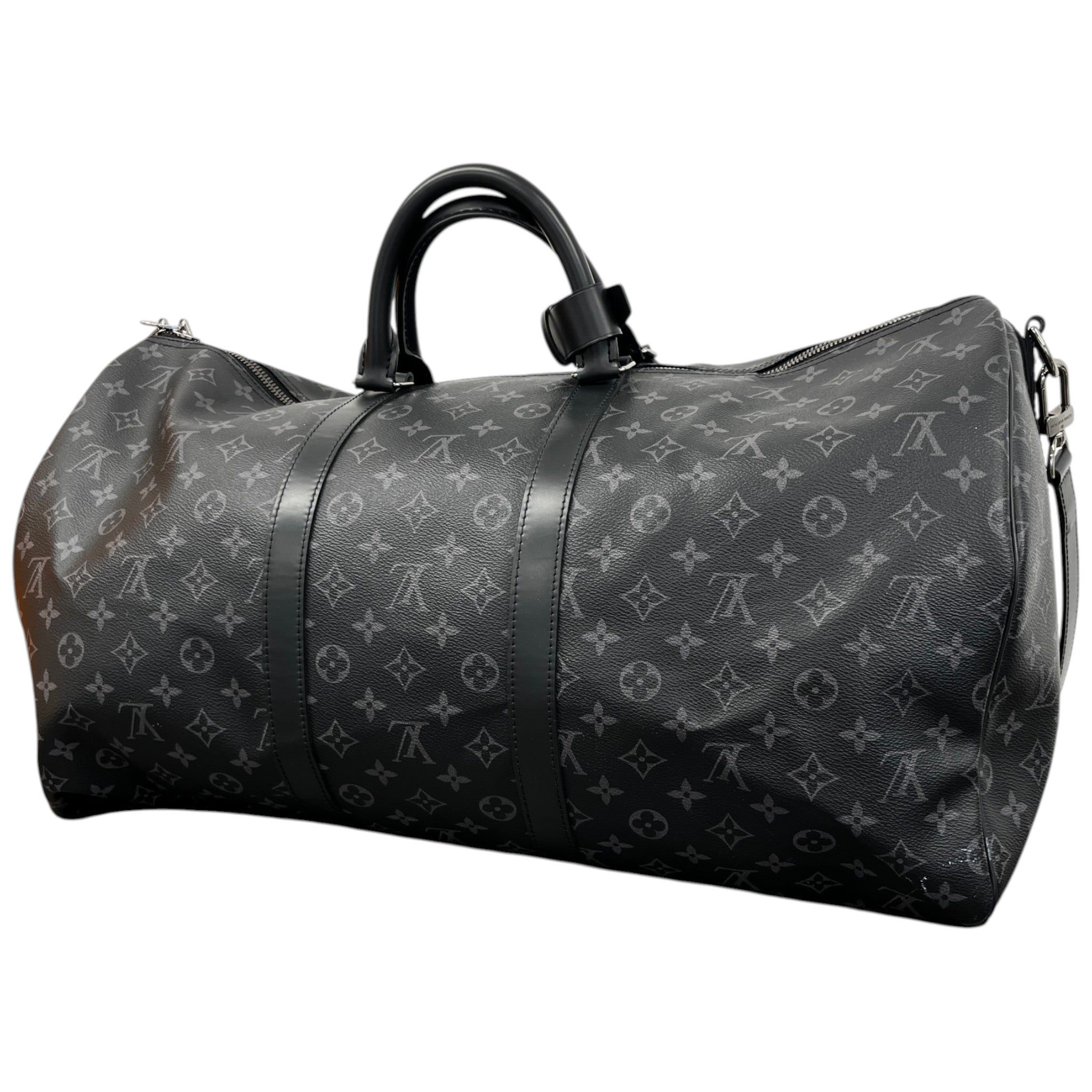 Men's Monogram Eclipse Keepall 55 Bag Black