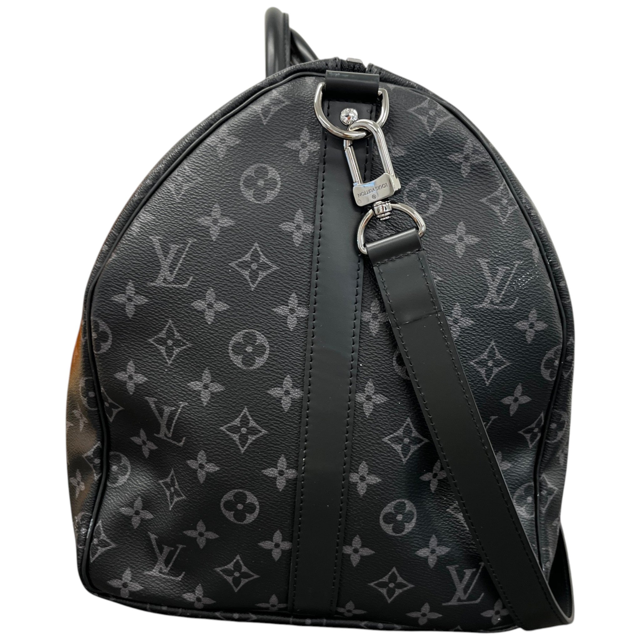 Men's Monogram Eclipse Keepall 55 Bag Black