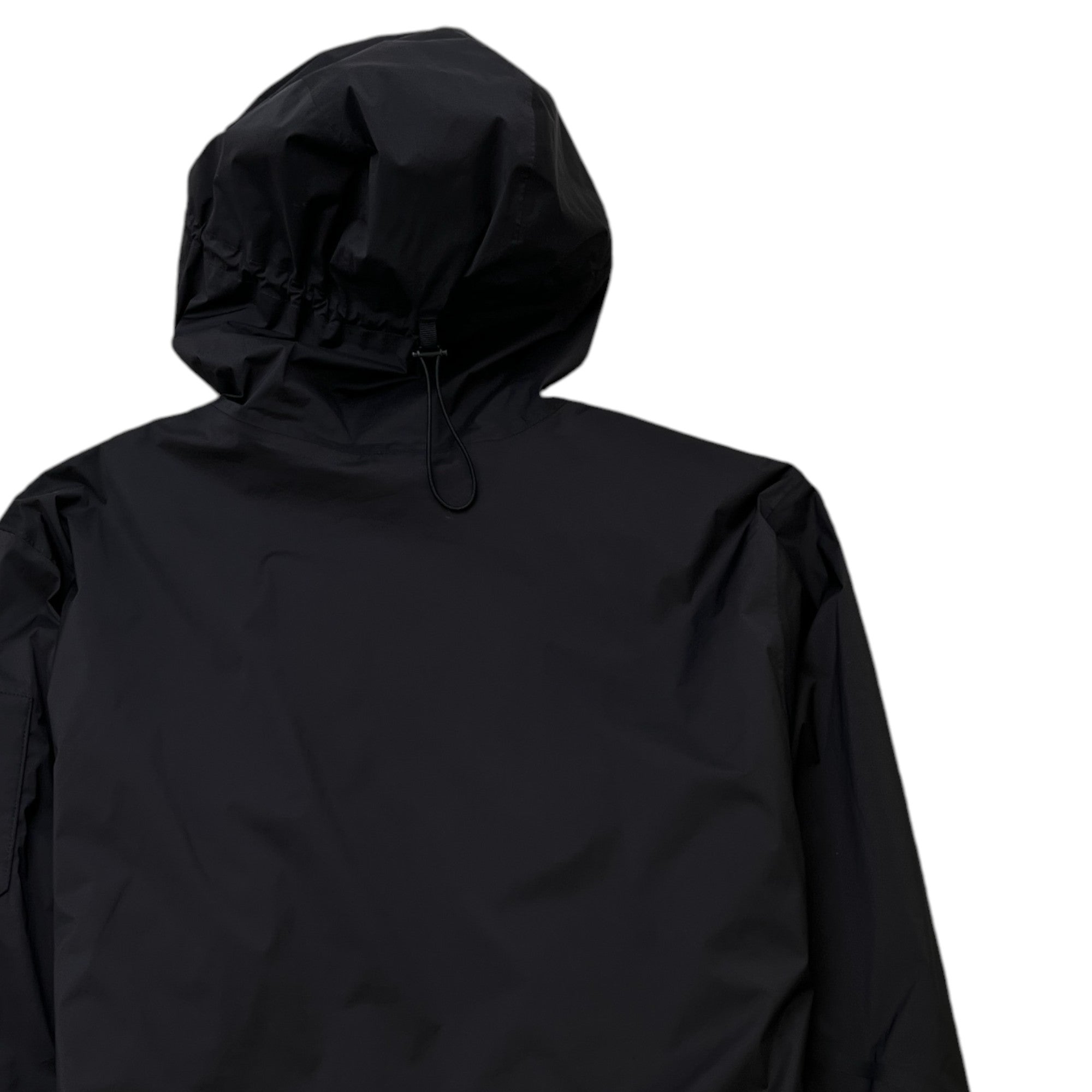 Men's Zip Up Logo Jacket Black Size XL